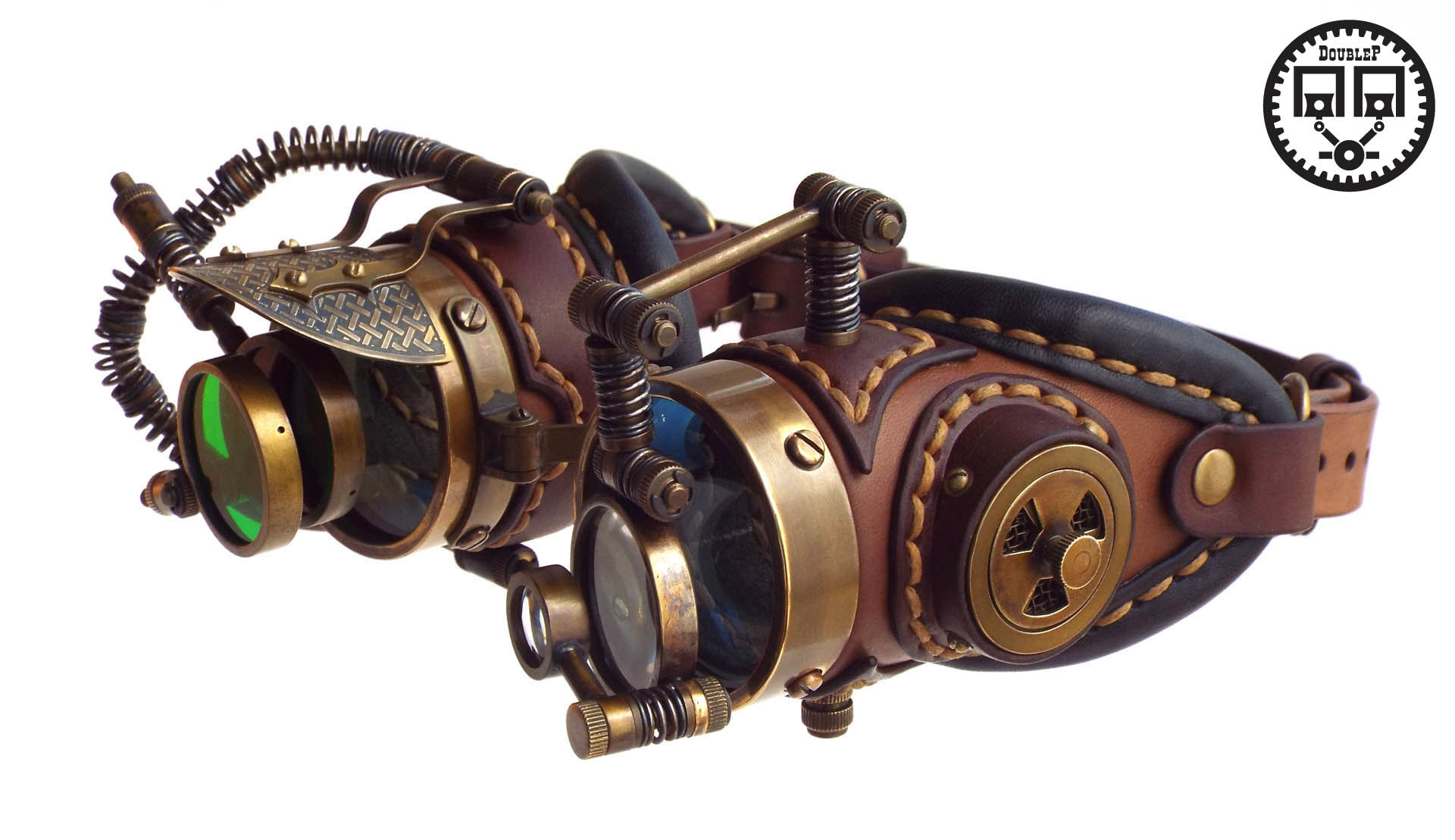 Brass goggles steam powered фото 27