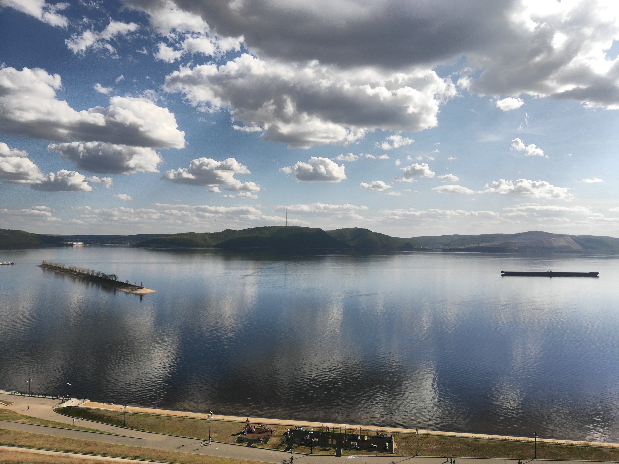 Embankment of Tolyatti - My, Tolyatti, The photo, Volga river, Longpost, Embankment, River