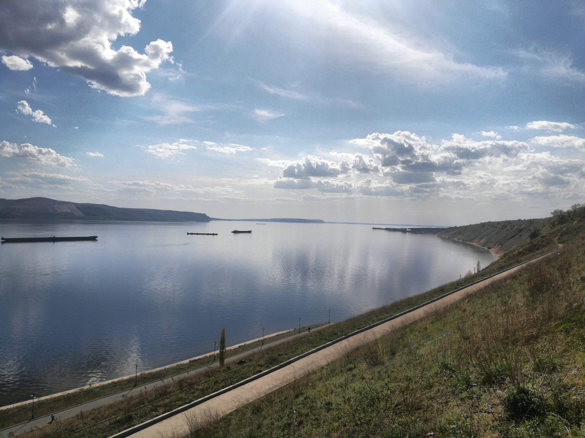 Embankment of Tolyatti - My, Tolyatti, The photo, Volga river, Longpost, Embankment, River