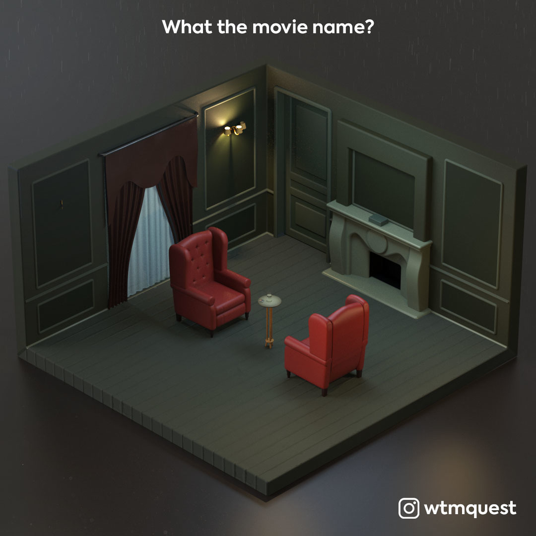 What movie scene? - My, Blender, Cinema 4d, 3D, Creation, Art, Modeling