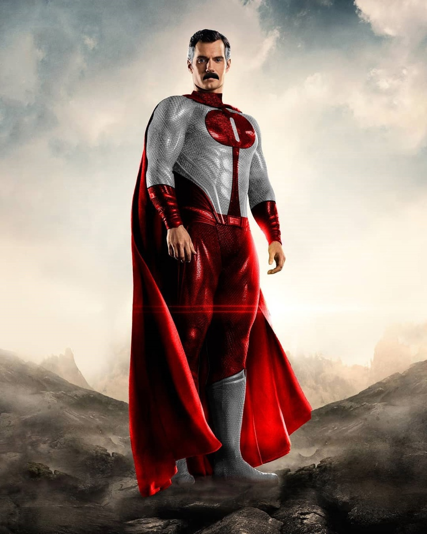 What would Omni-Man look like? - Art, Comics, Mashup, Unbreakable, Animated series, Nick Offerman, Stalin, Henry Cavill, , Actors and actresses, Jeffrey Dean Morgan, Longpost, Invincible (animated series)