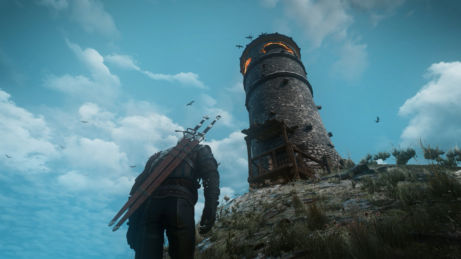 Delightfully beautiful... creepy as hell: the most atmospheric places from The Witcher 3 - My, The Witcher 3: Wild Hunt, Game locations, Video, Longpost