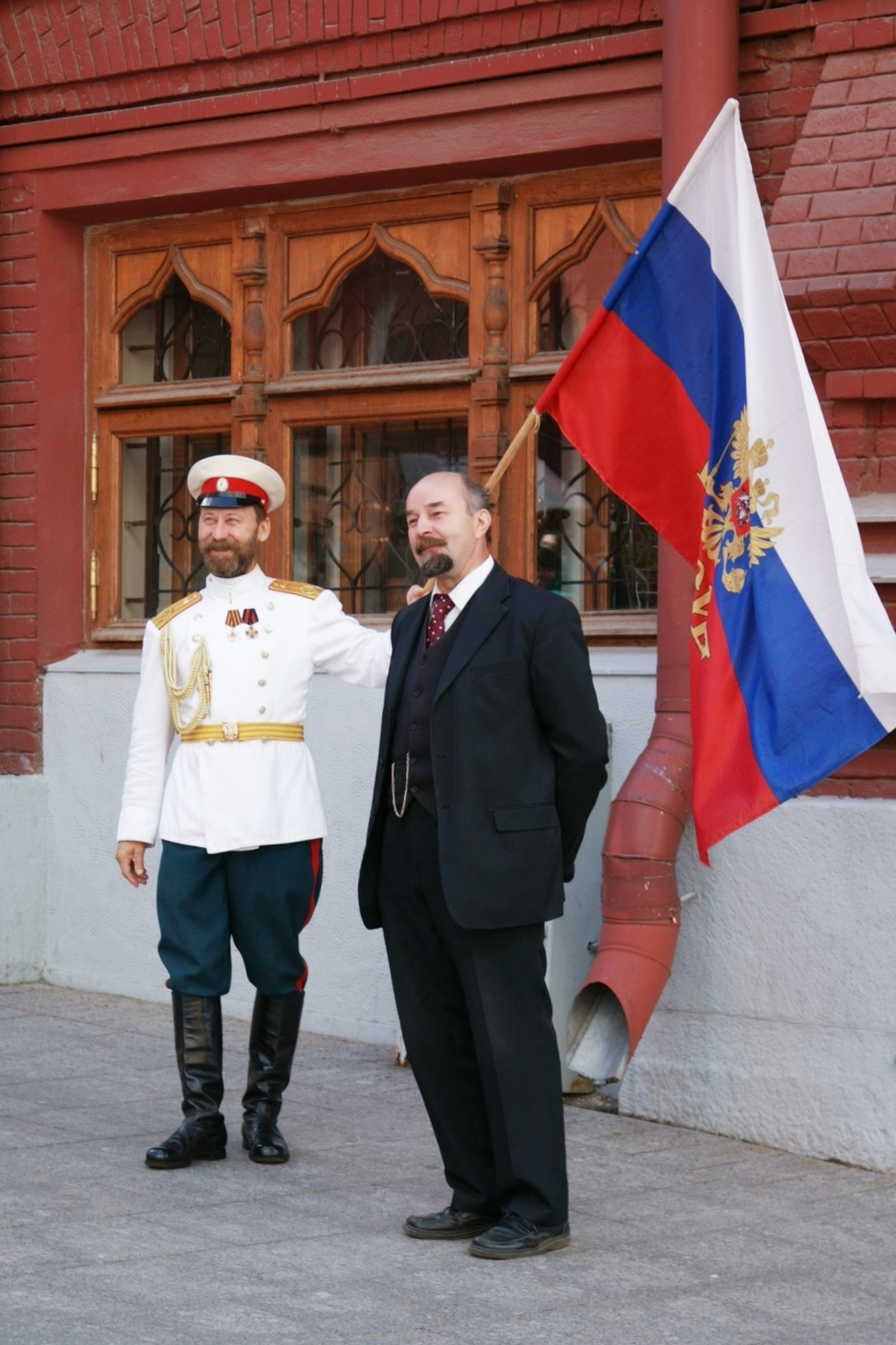 Nikolai and Ulyanov - My, The photo, Photographer, Lenin, Nicholas II