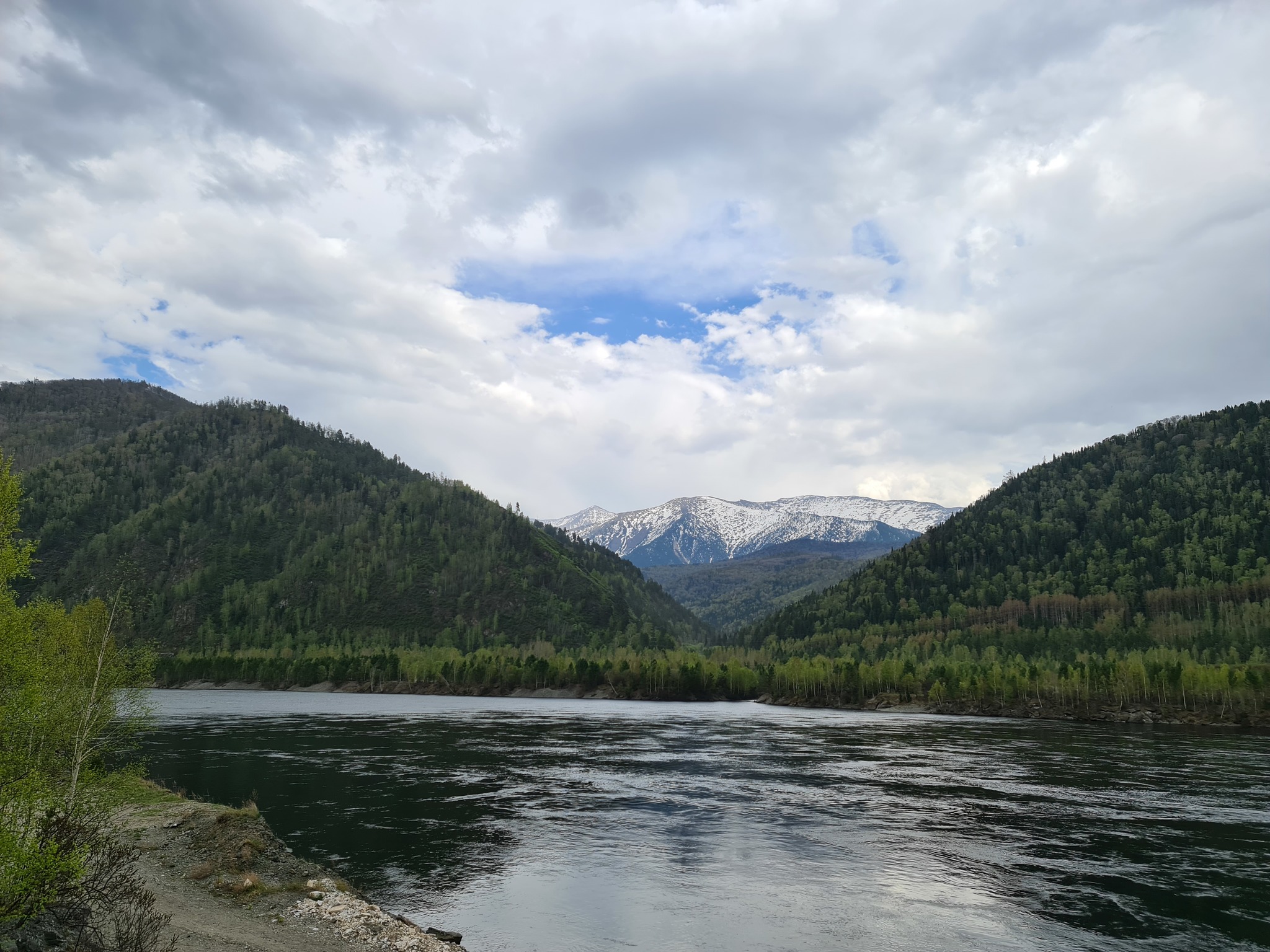 Walk - My, Khakassia, beauty of nature, Photo on sneaker, Sayano-Shushenskaya HPP, Walk, Cheryomushki, Longpost