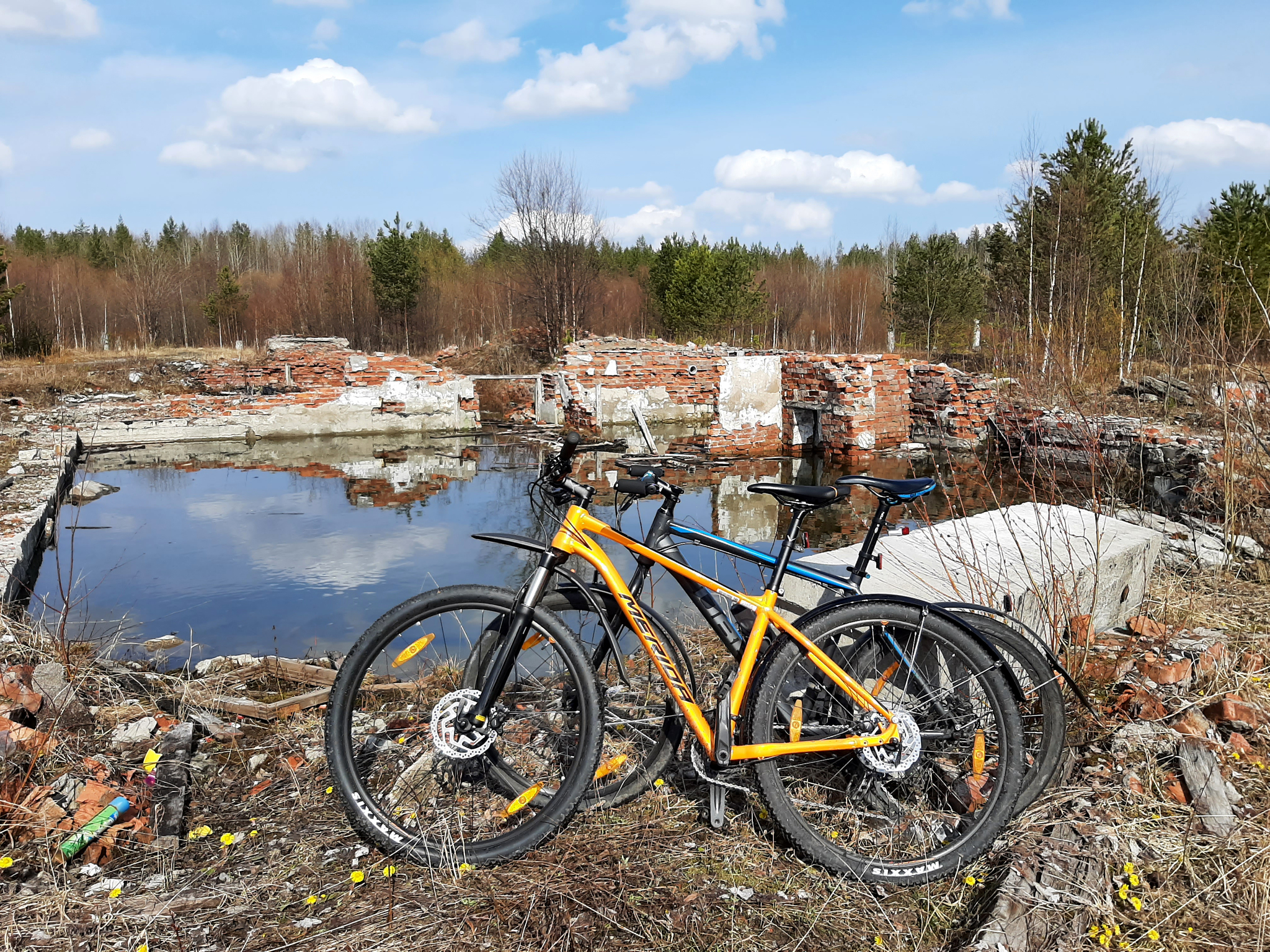 Ride to the unknown - My, A bike, Pokatushki, Arkhangelsk, Spring, Longpost