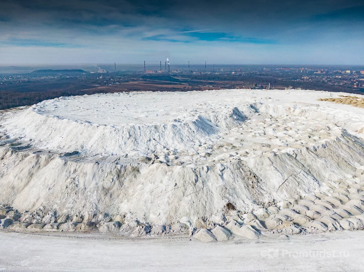 Belaya Gora is the largest man-made object in the Moscow region. Height 200 meters. This is phosphorite - Travels, Moscow region, Yandex Zen, Longpost, Voskresensk