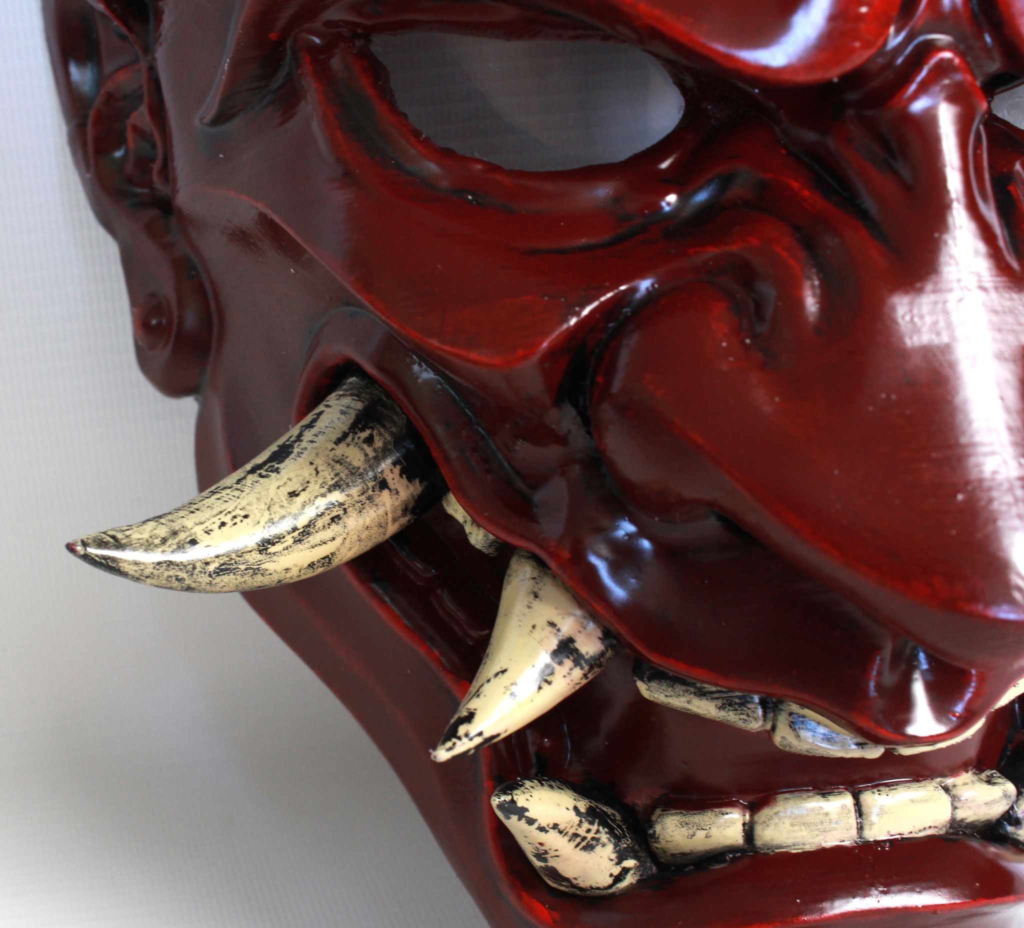 Airsoft mask ONI - My, Cosplay, 3D, 3D печать, Demon they, Painting, Longpost, Airsoft