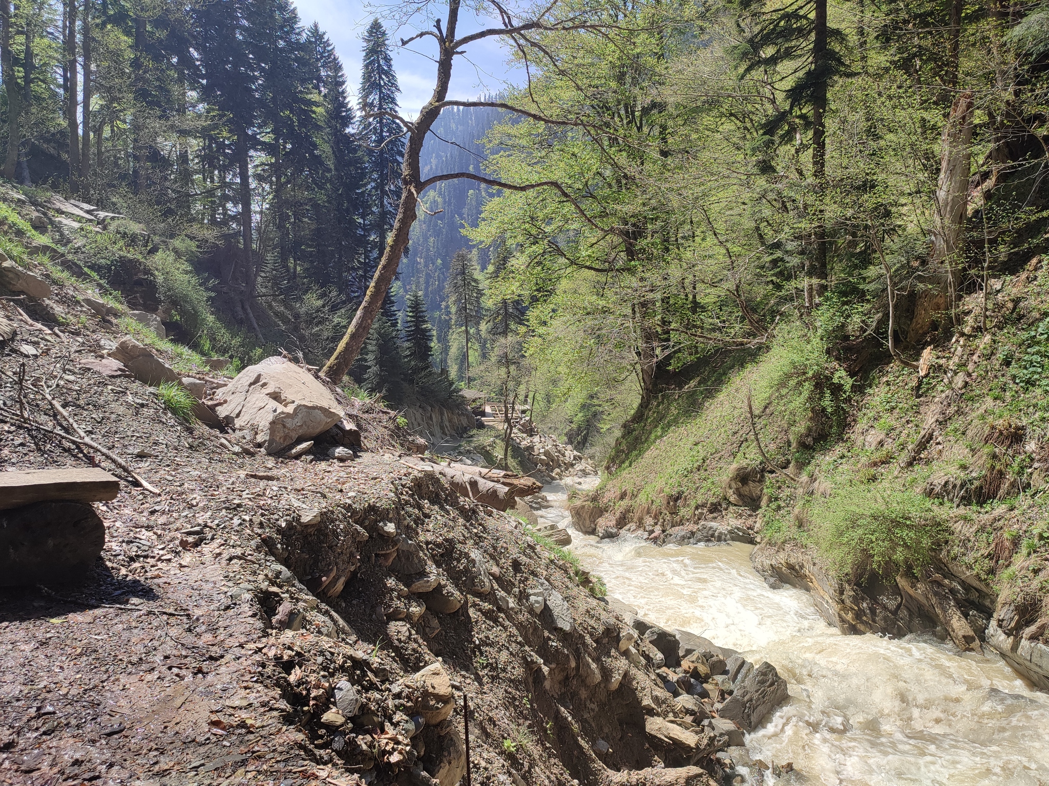 Breathtaking from such open spaces - My, The mountains, Heat, The photo