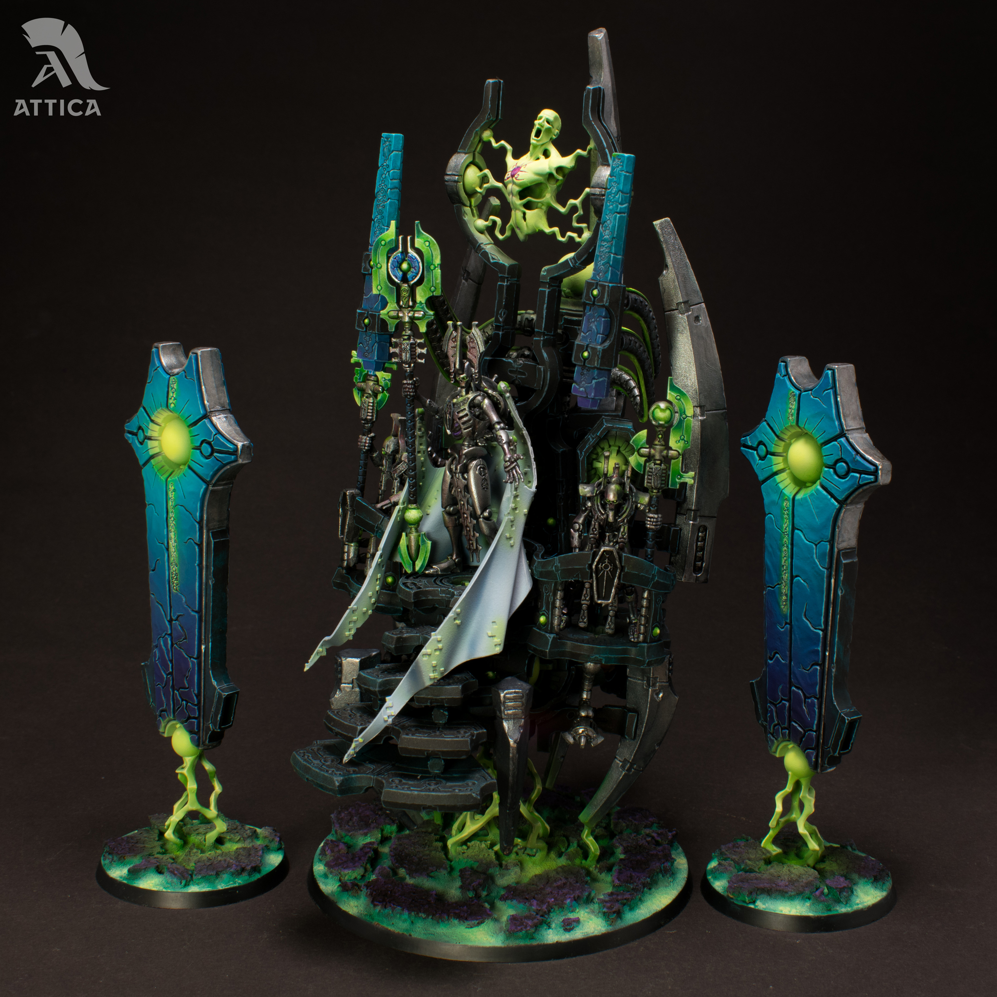 Sareh - My, Warhammer 40k, Warhammer, Necrons, Desktop wargame, Games Workshop, Painting miniatures, Painting, Longpost