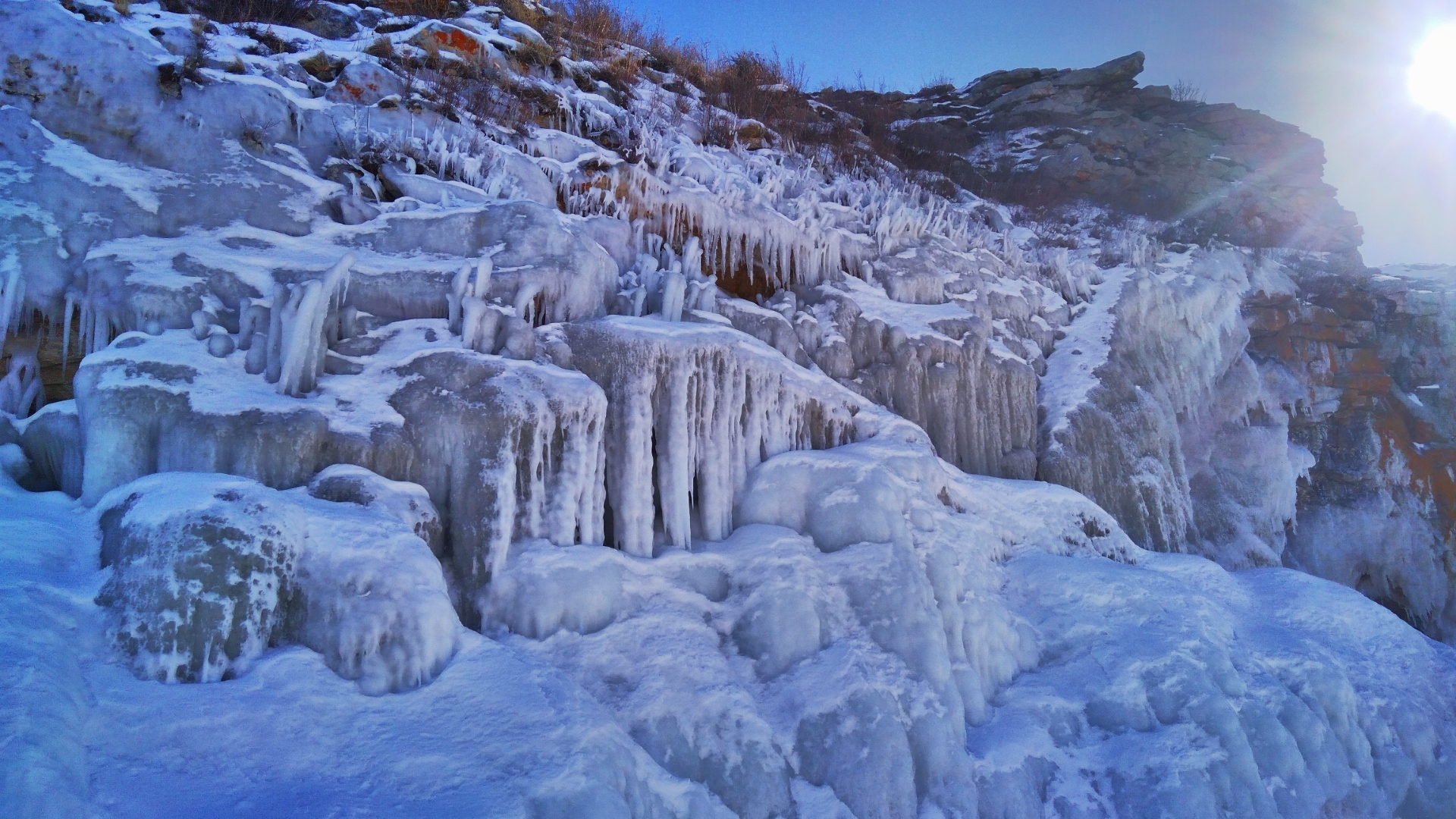 winter Baikal - The photo, Travels, Nature, Baikal, Landscape, The rocks, Longpost