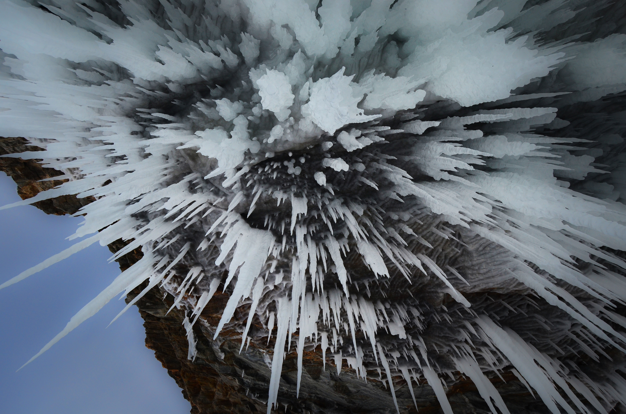 winter Baikal - The photo, Travels, Nature, Baikal, Landscape, The rocks, Longpost