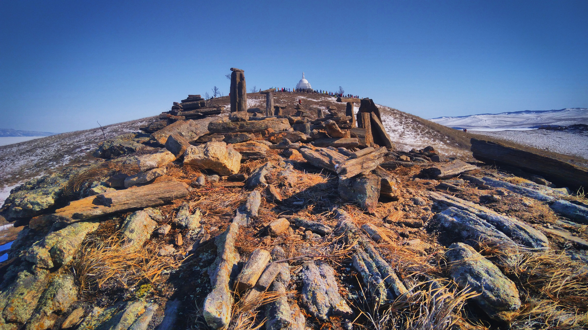 winter Baikal - The photo, Travels, Nature, Baikal, Landscape, The rocks, Longpost