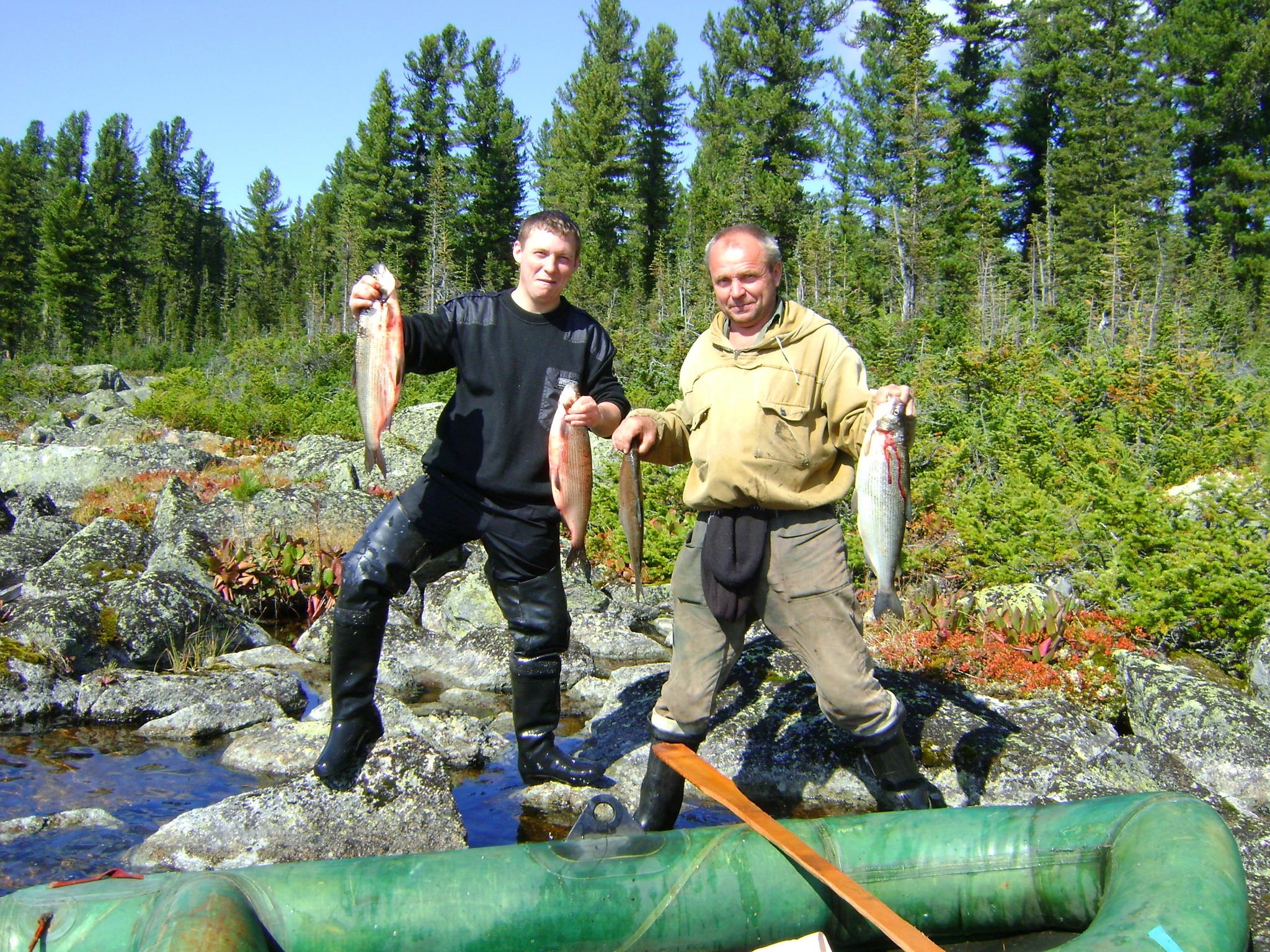 They stocked mountain lakes 25 years ago and here is the result - My, Fishing, Mountain Lake, Hunter, , Video, Longpost