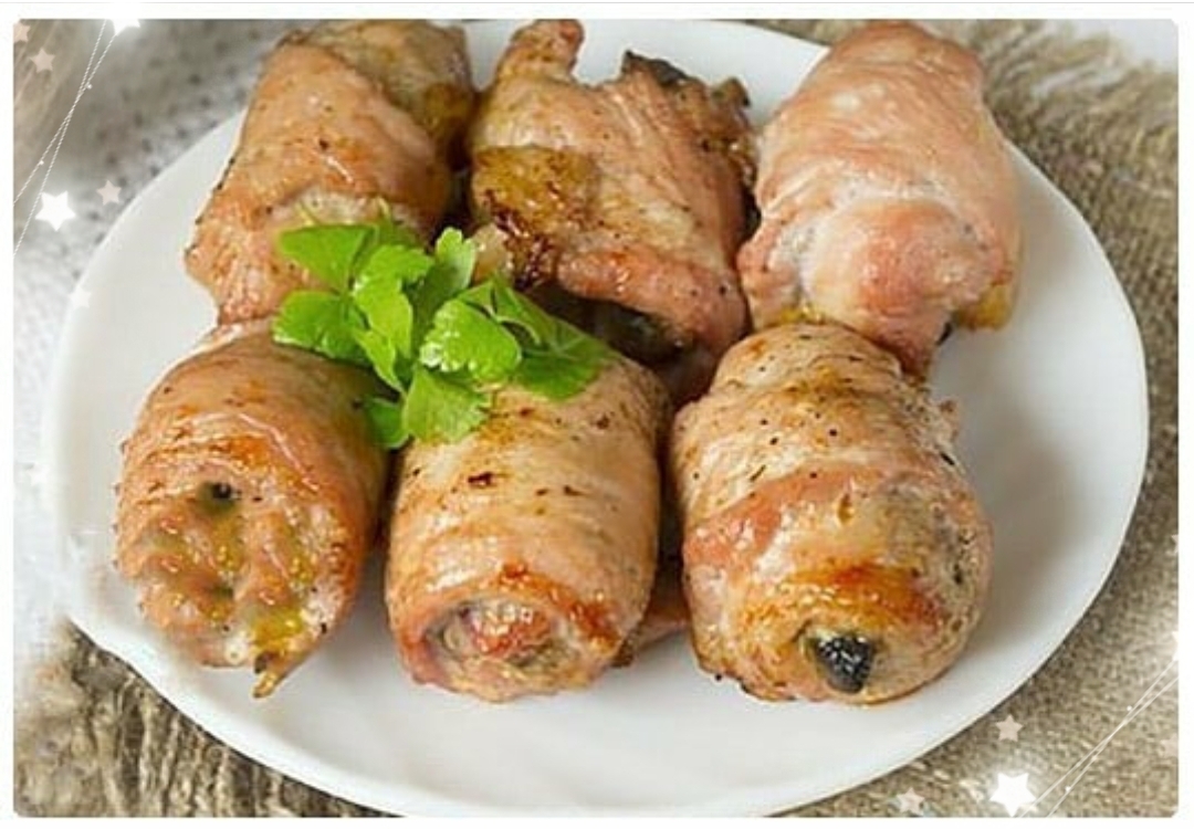 Stuffed pork rolls - Roll, Meat, Recipe, Dinner, Pork, Cooking