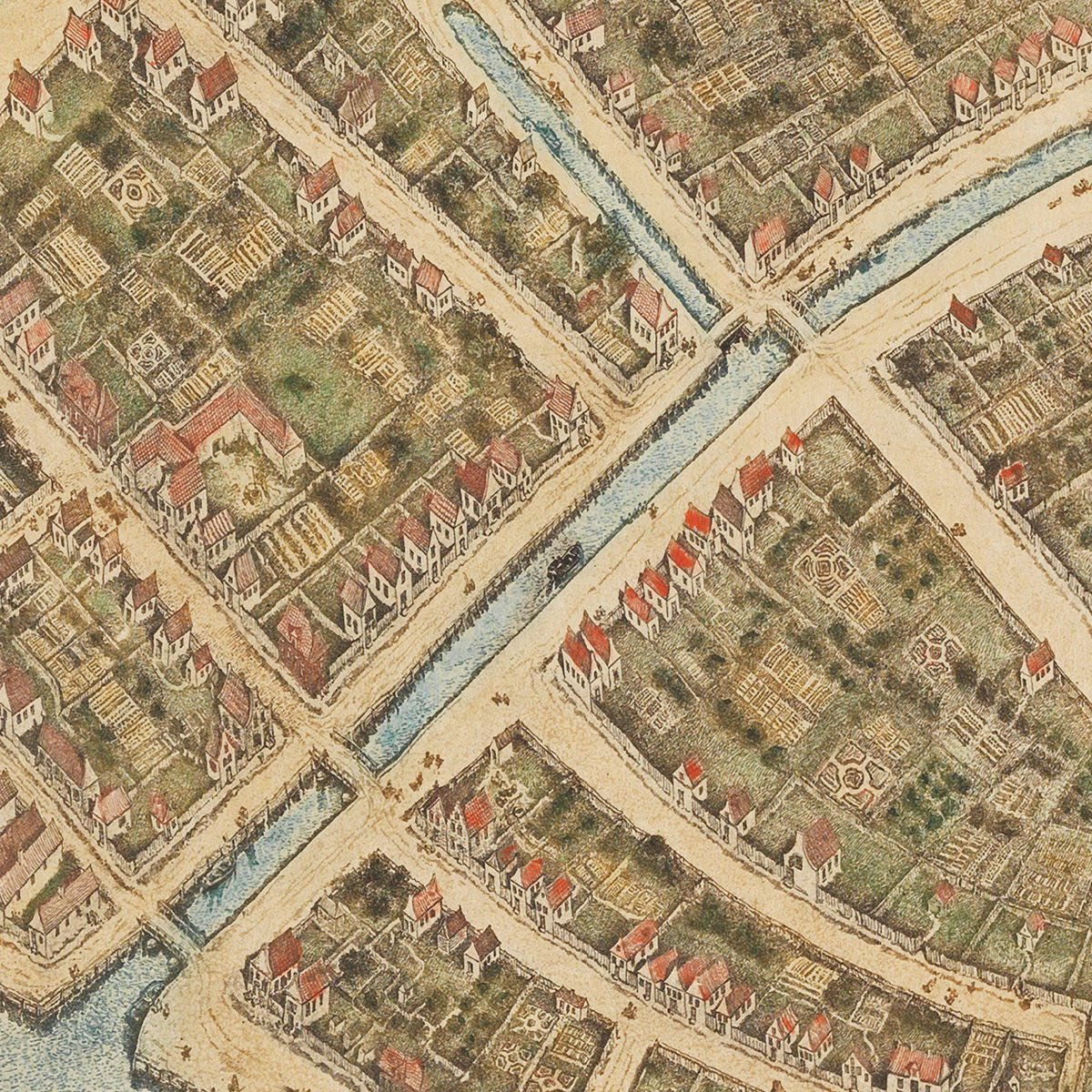 New Amsterdam in 1660, Castello scheme - Cards, Geography, Story, Interesting, New York, Longpost