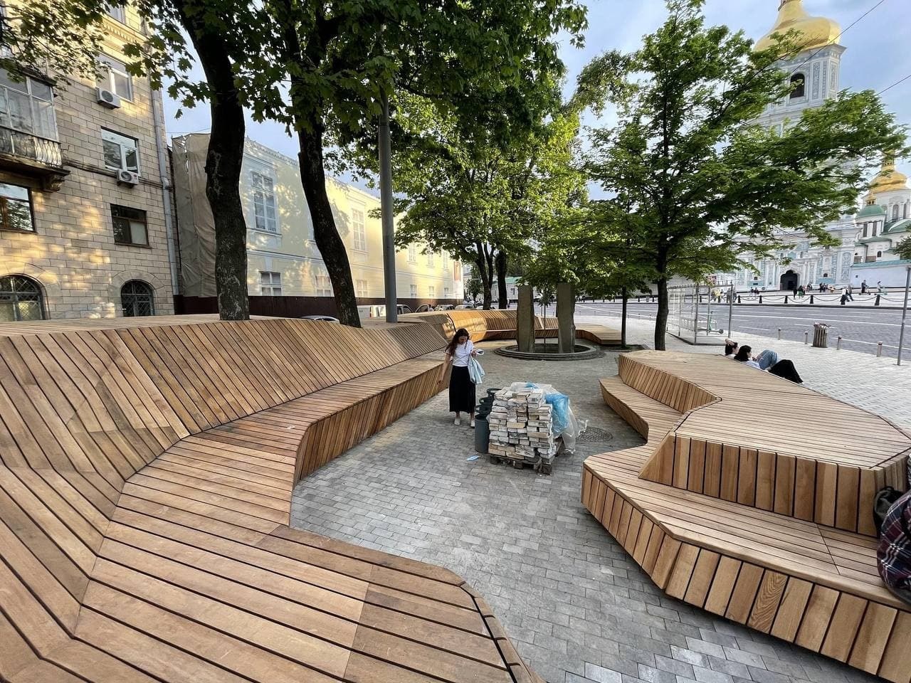 Such benches were installed in Kyiv - Kiev, Bench, Town, Opinion, Longpost