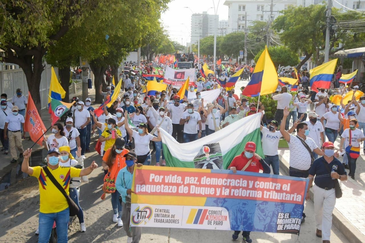 Colombia. - Latin America, Colombia, Protest, Opposition, Socialism, Left, Far right, Story, , Police, Police chaos, Politics, Video, Longpost