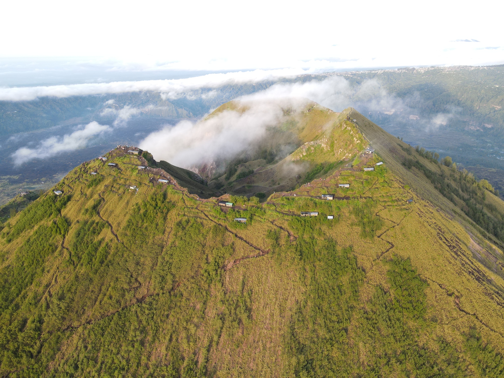 Вулкан Батур, Бали | Пикабу
