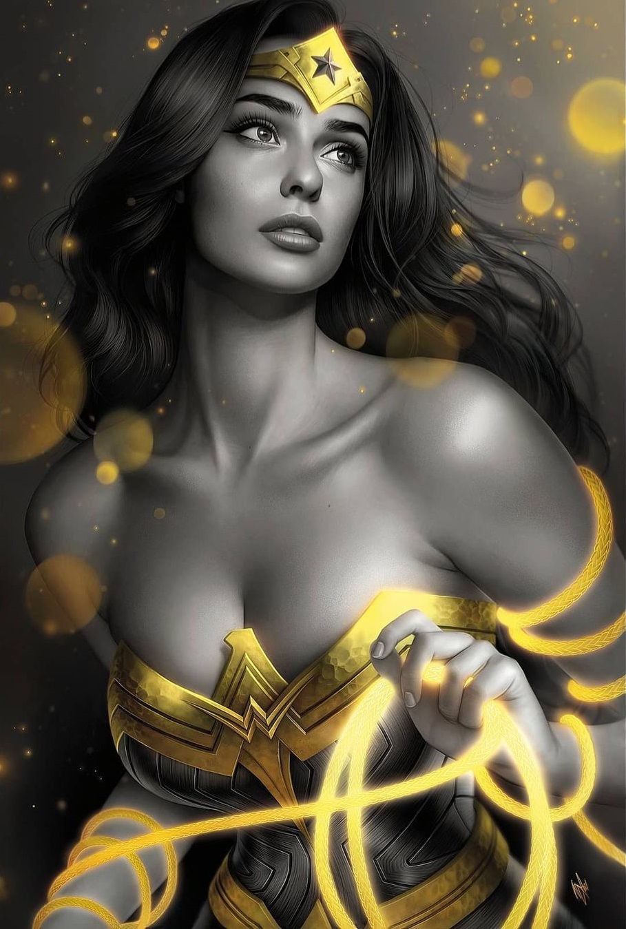 Wonder Woman - Drawing, Dc comics, Wonder Woman, Girls, Amazon, Warren Louw, Art, Longpost