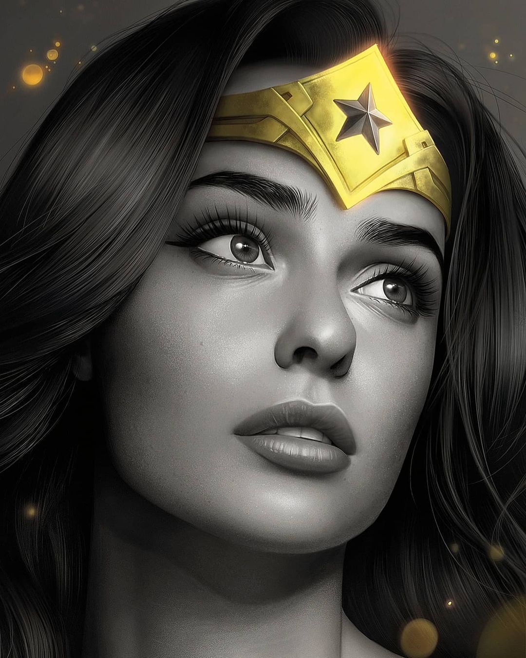 Wonder Woman - Drawing, Dc comics, Wonder Woman, Girls, Amazon, Warren Louw, Art, Longpost