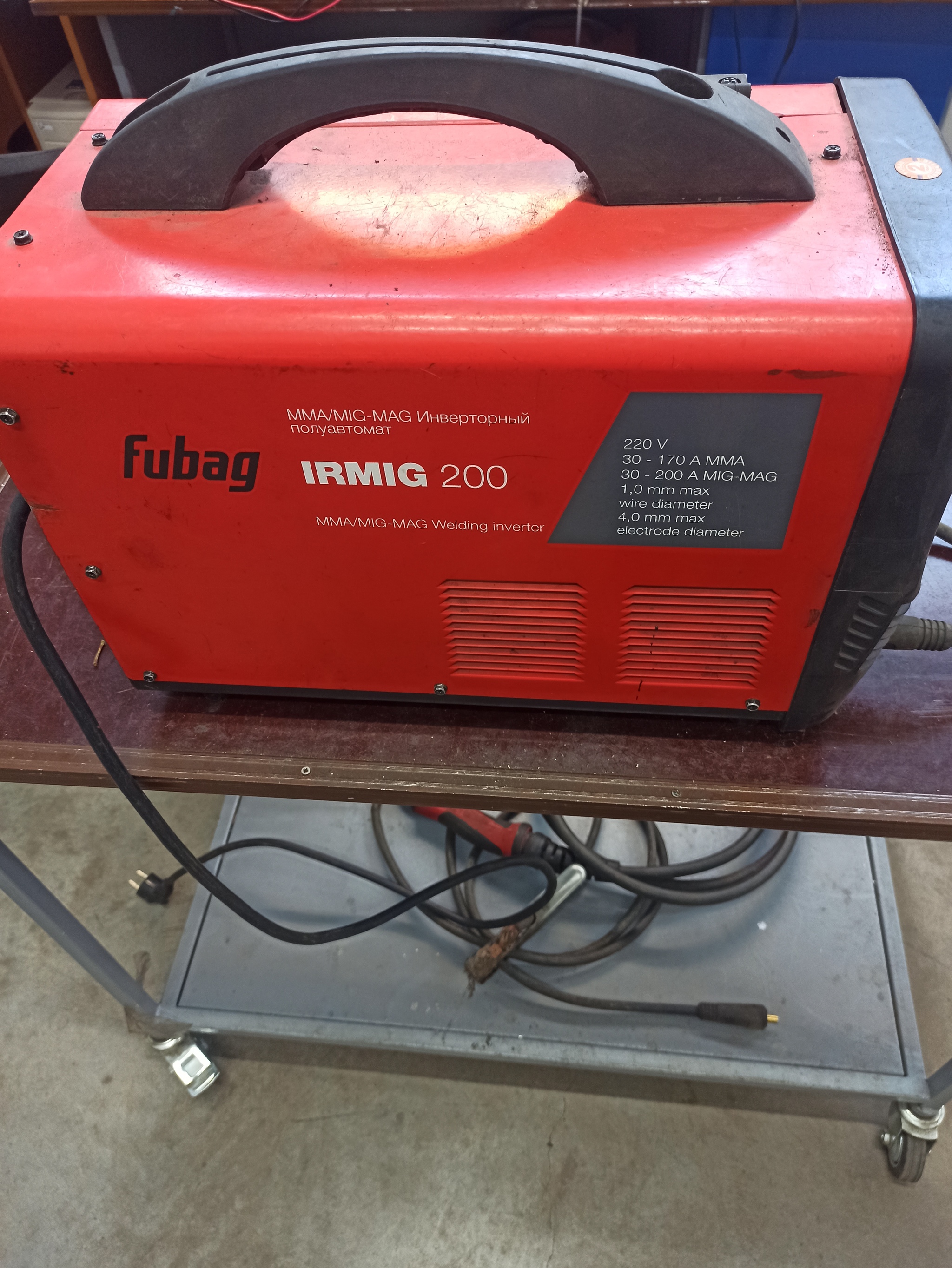 Fubag IRMIG 200 - Repair, Semi-automatic welding machine, Repairers Community, Fubag, Video, Longpost