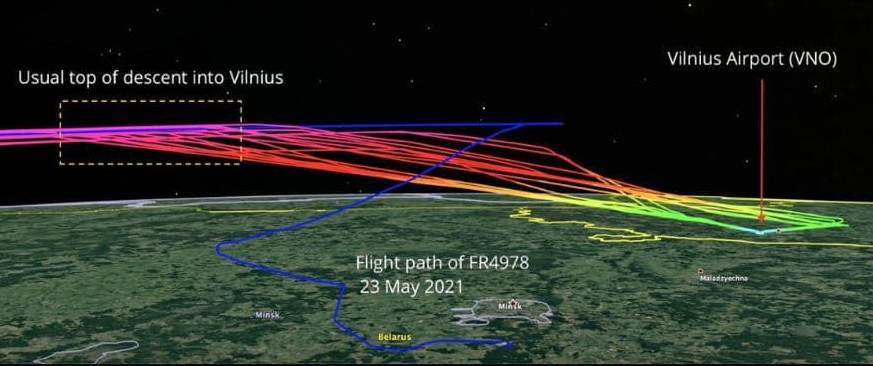 About the situation with Ryanair FR4978, which landed in Belarus - My, Republic of Belarus, Politics, Airplane, Ryanair, Terrorism, Video, Longpost, Roman Protasevich