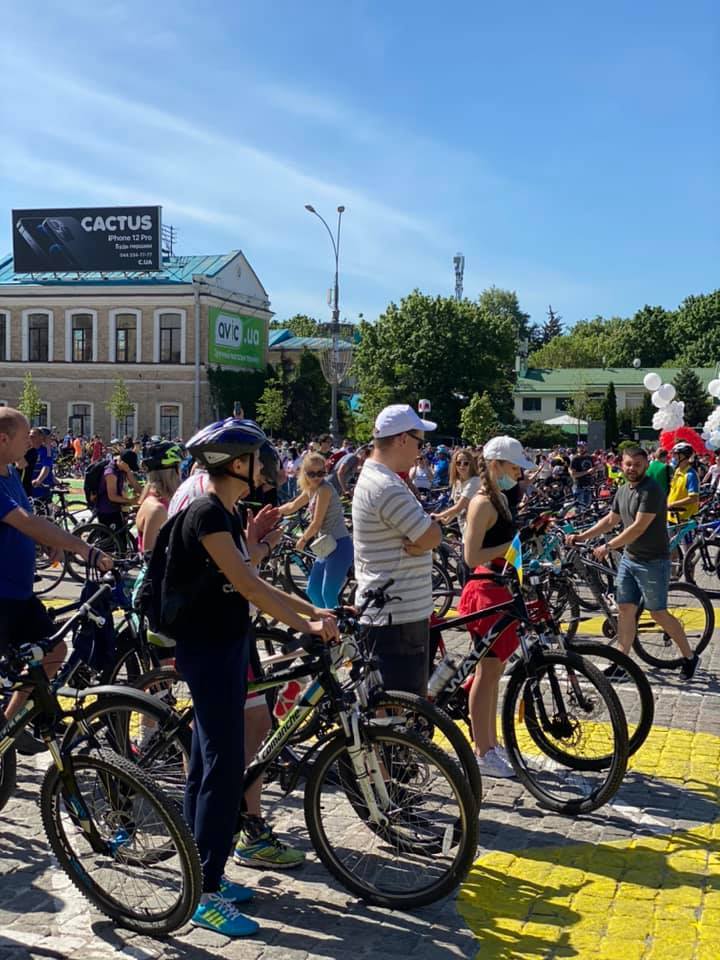 Cycle day in Kharkov. - Kharkov, A bike, Cyclist, Record, Holidays, Video, Longpost