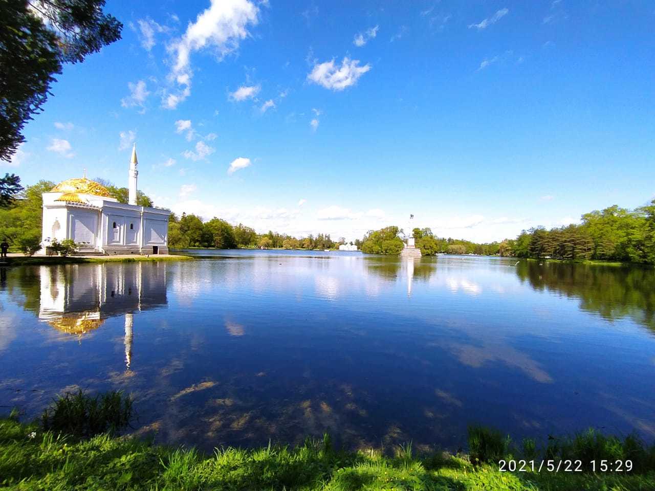 How I took my mother for a walk - My, Mum, Walk, Tsarskoe Selo, Weekend, Joy, Video, Longpost, Catherine Palace