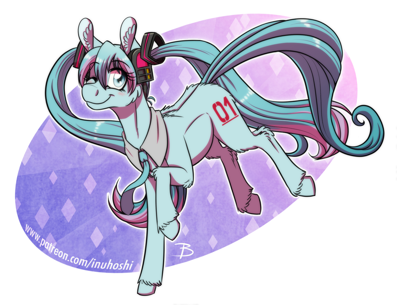 More Mikushek pack - My little pony, PonyArt, Hatsune Miku, Vocaloid, Ponification, John joseco, Inuhoshi-To-Darkpen, Mew-Me, Longpost