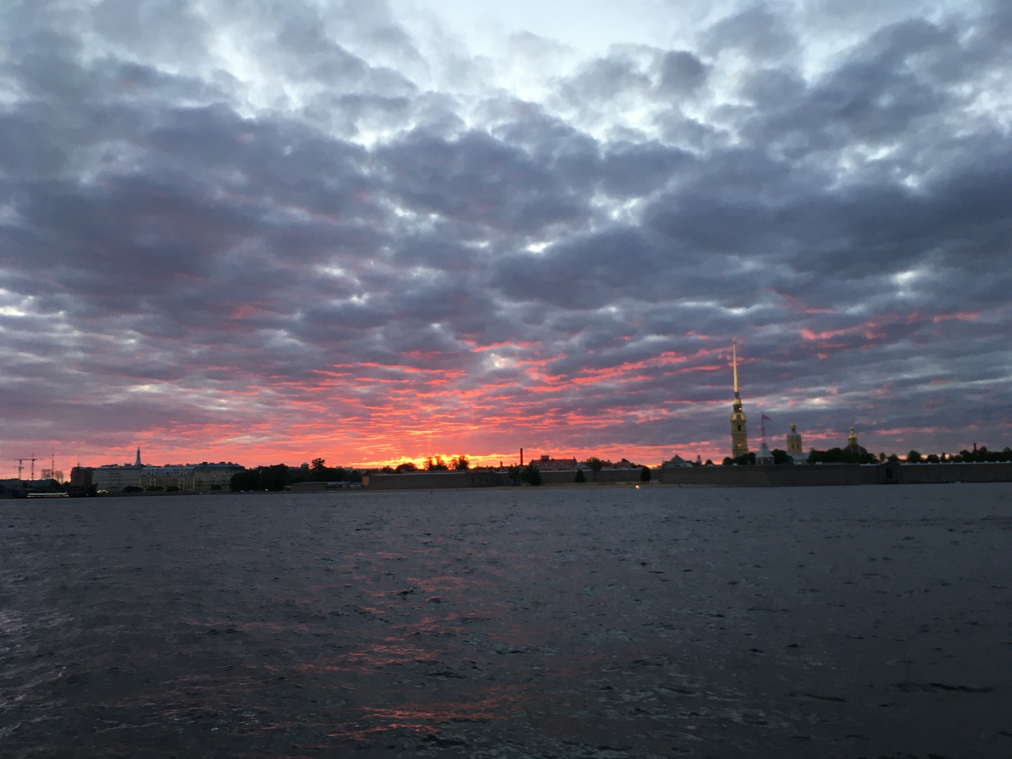 Had a beautiful sunset last night - My, Saint Petersburg, Sunset, The photo, Landscape