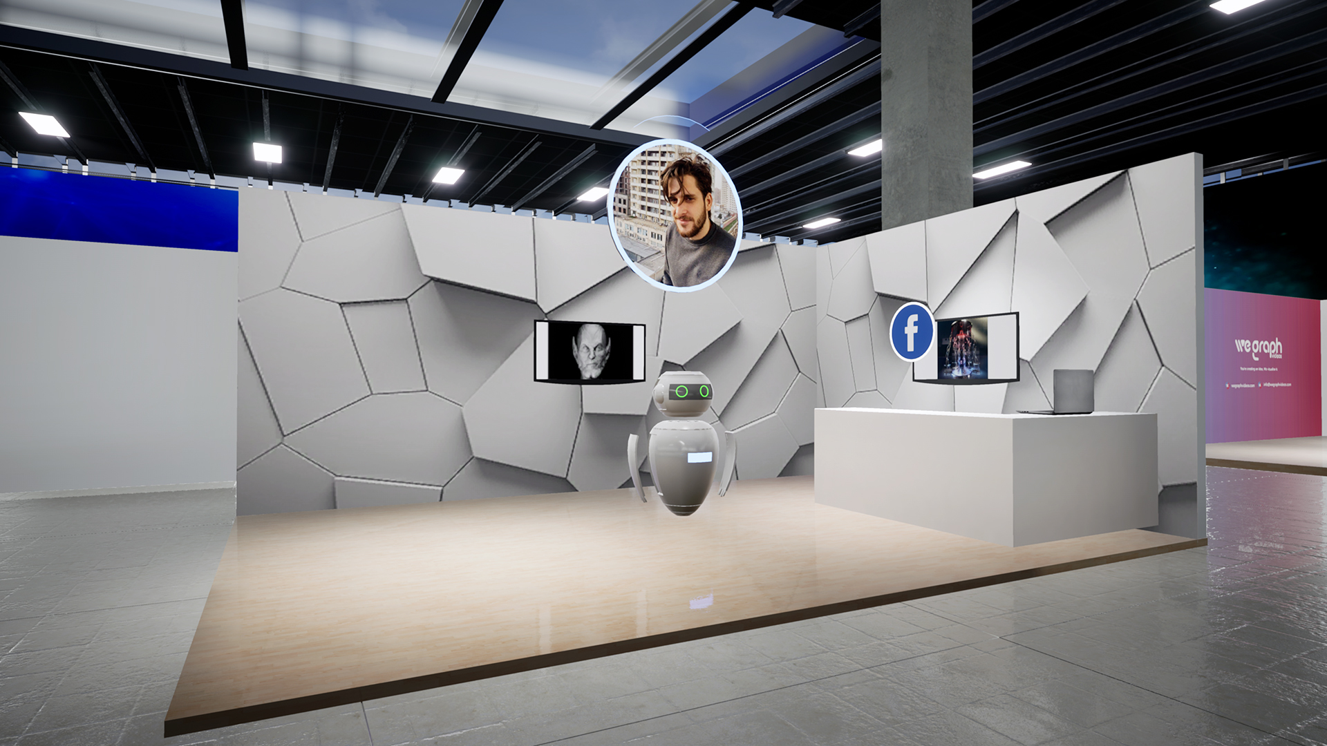 Digital Expo Center is a project designed to hold various exhibitions in digital format - My, Video, Longpost, Виртуальная реальность, Project, Exhibition, Expocentre