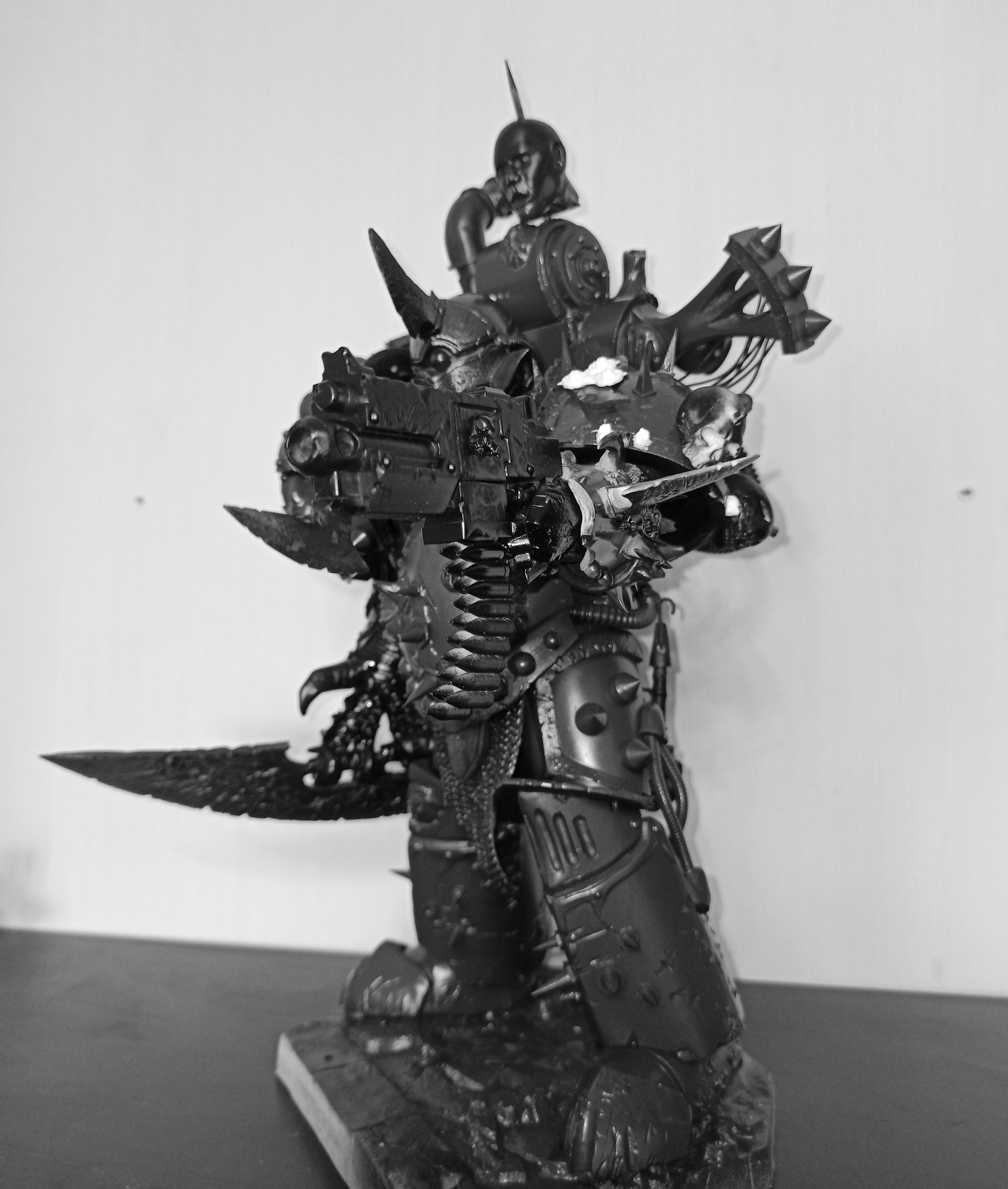 Plague Marine - My, Warhammer 40k, Modeling, Miniature, Painting miniatures, Hobby, Collecting, Warhammer, With your own hands, , Death guard, Longpost