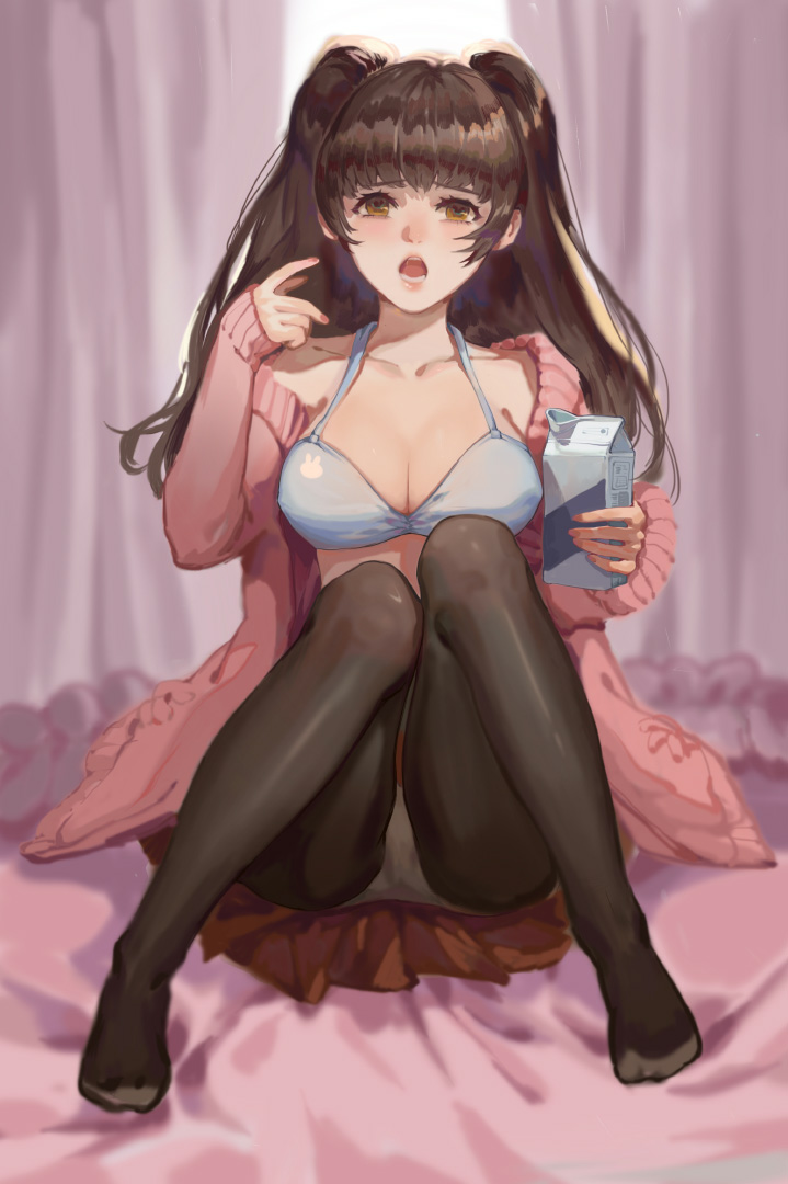 Pleasure Puzzle: Sexy Girls (originals) - NSFW, Girls, Art, Games, Longpost, Anime, Anime art