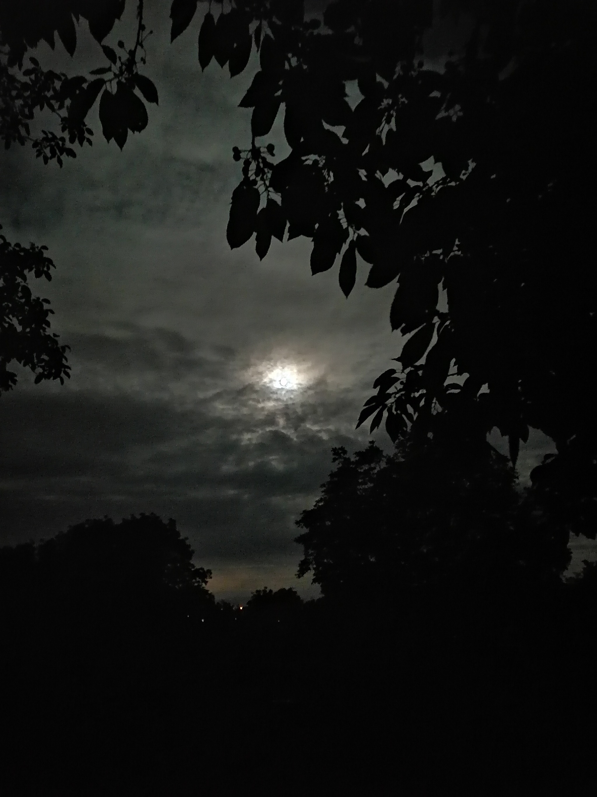 Full moon over Beshtau - My, , Night mode, The photo, Longpost