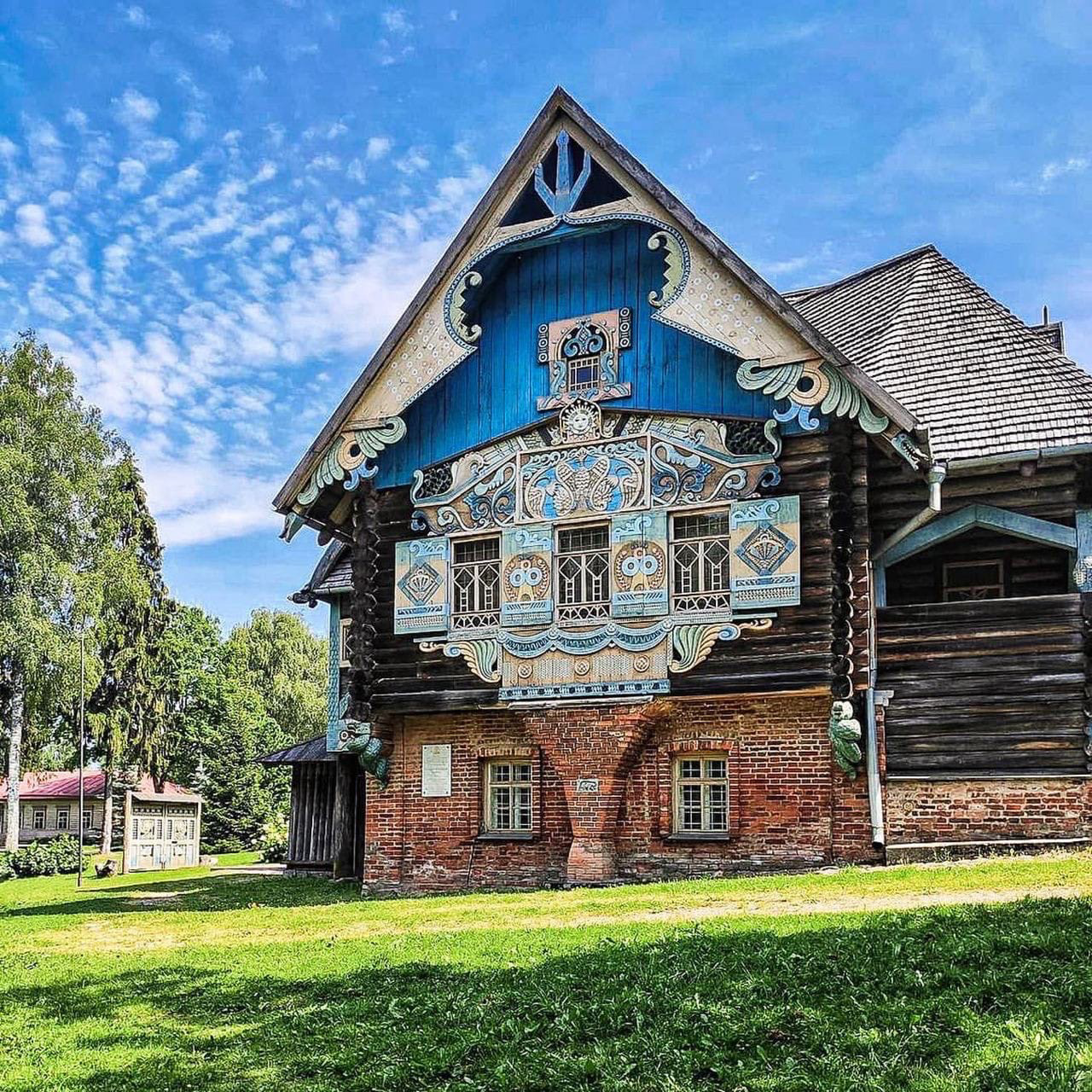 Manor Talashkino. - Architecture, Russia, Terem, Longpost, Wooden architecture