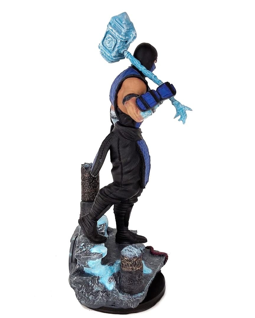 Hobbies and Sub Zero - My, Sub-Zero, Mortal kombat, Fighting, 3D, Hobby, With your own hands, Longpost, Sub Zero