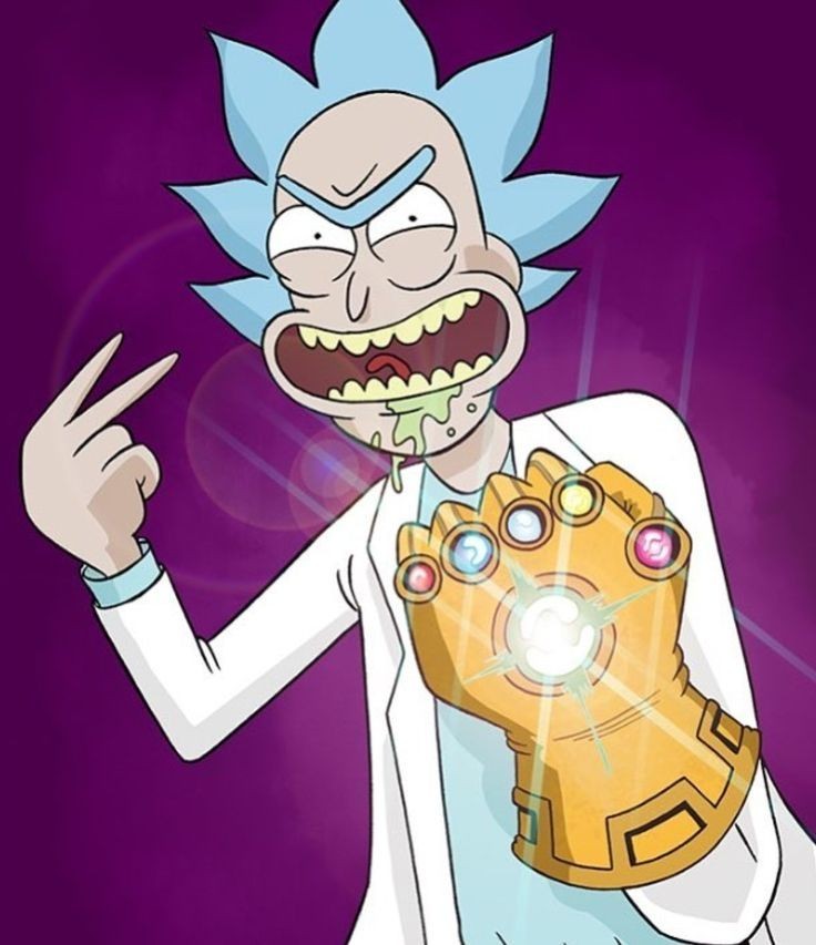 Ricomorte vinaigrette (2) - Rick and Morty, Futurama, Infinity Gauntlet, Avengers, Longpost