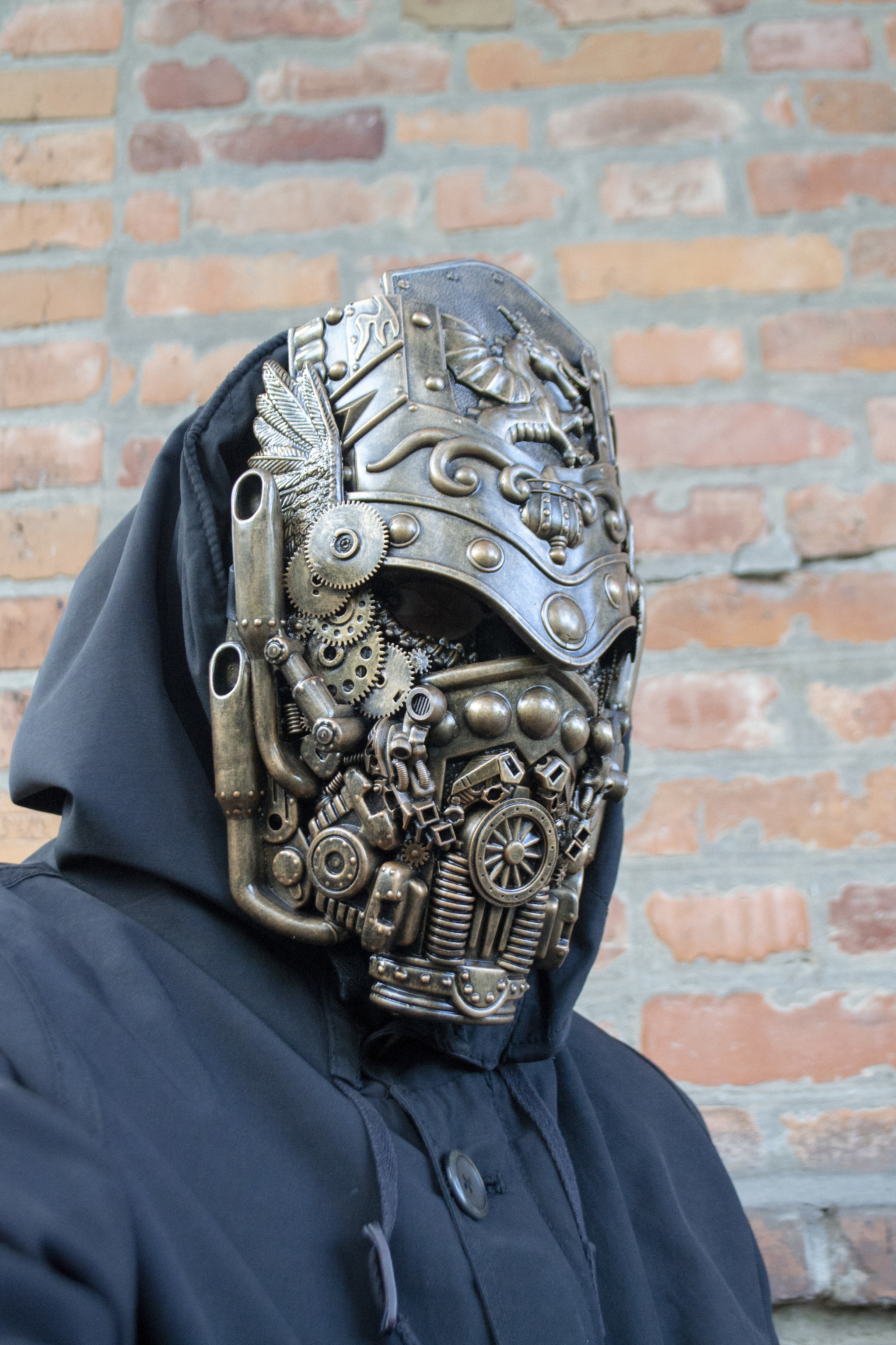 A few masks I've made lately - My, Mask, Craft, Friday tag is mine, Steampunk, Post apocalypse, Needlework without process, Longpost, With your own hands