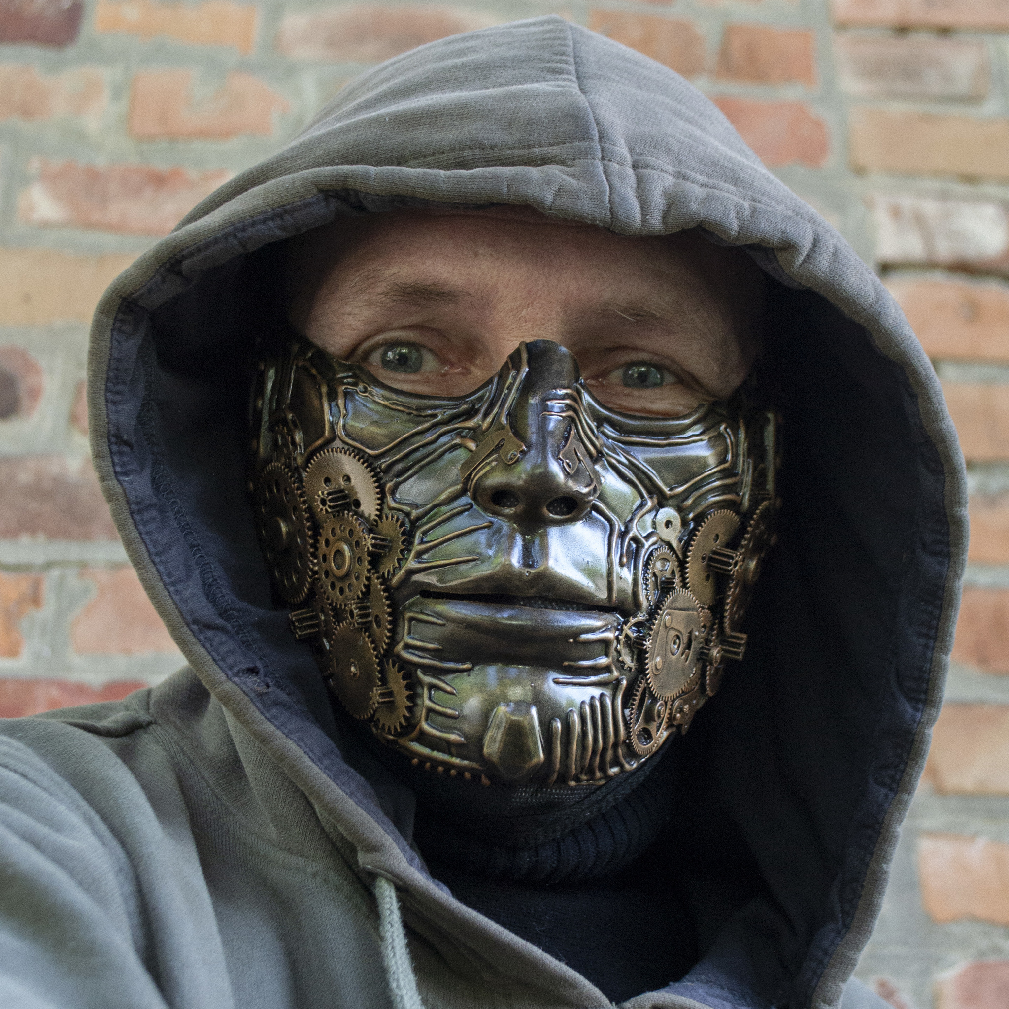 A few masks I've made lately - My, Mask, Craft, Friday tag is mine, Steampunk, Post apocalypse, Needlework without process, Longpost, With your own hands