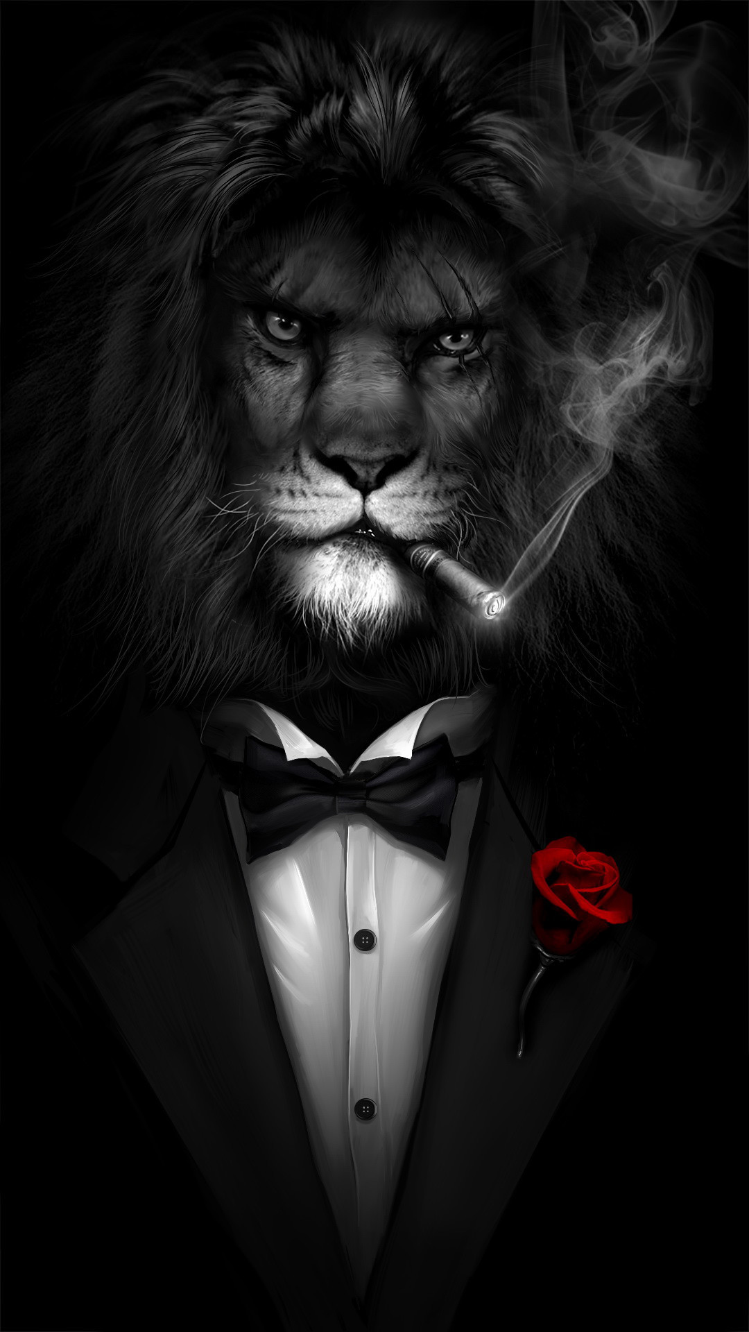 Father - Furry, Furry feline, Furry lion, Furry male, Cigar, Mafia, Godfather