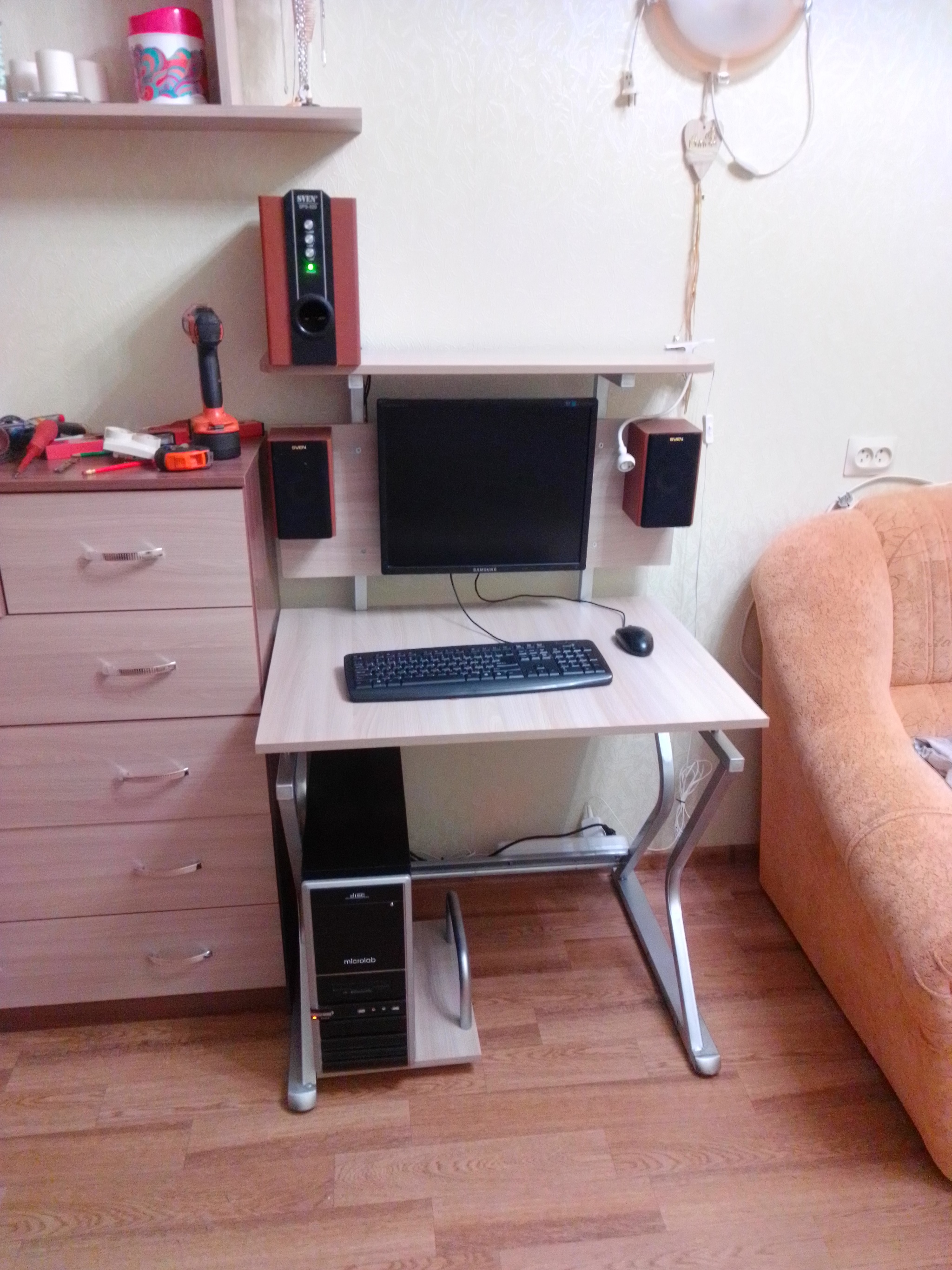 Reworking a computer desk - My, Rukozhop, Rework, Furniture, Longpost