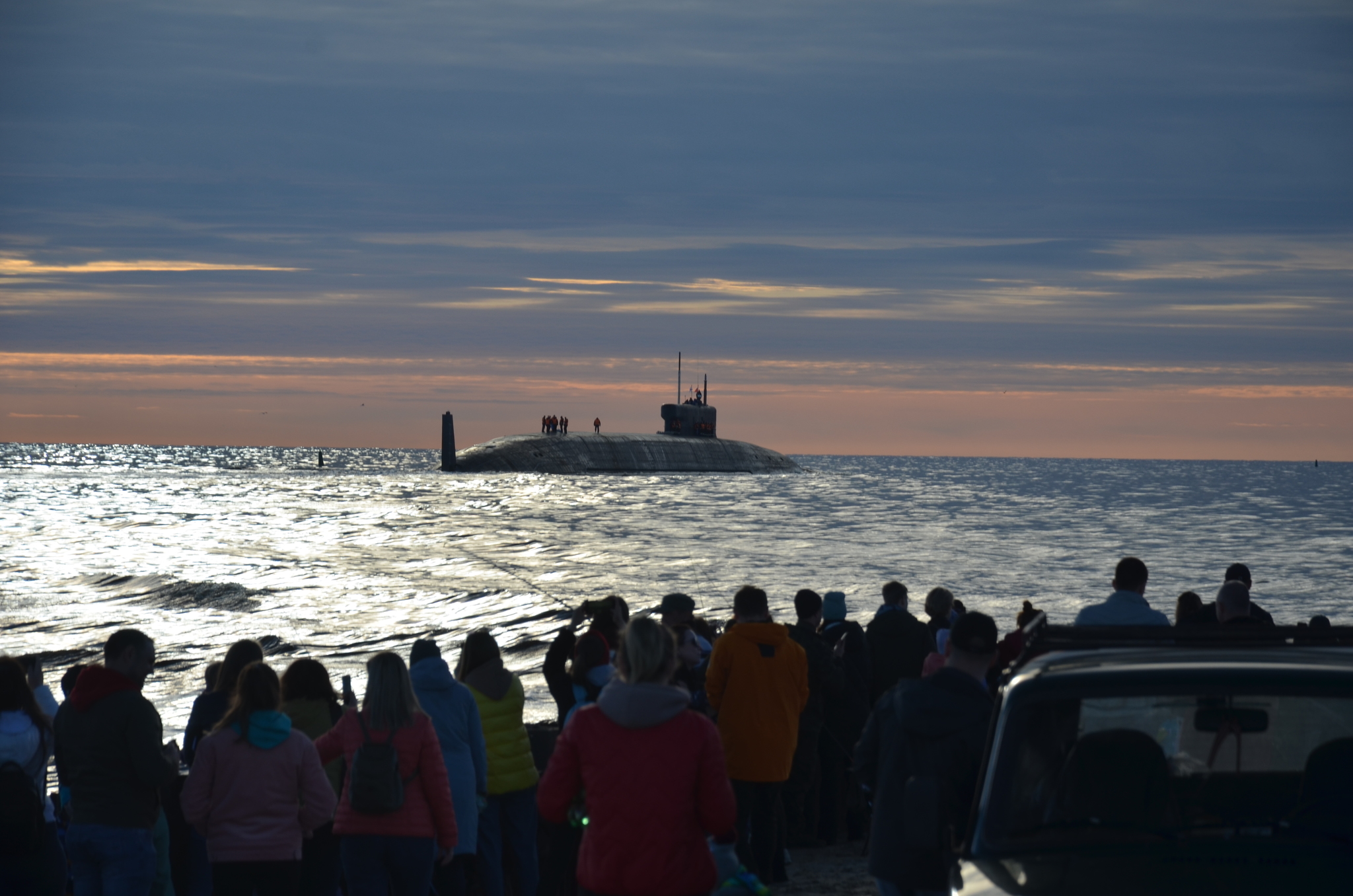 Prince Oleg went to sea! - Submarine, Navy, Fleet, Russia, Military establishment, Military equipment, Longpost, Nuclear submarine, Boreas