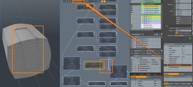 PFusion Modo. Часть 5. Собственная сборка pFusion - Моё, Modo, 3D, 3D моделирование, Обучение, Длиннопост