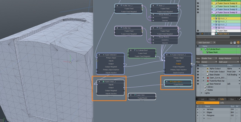 PFusion Modo. Часть 5. Собственная сборка pFusion - Моё, Modo, 3D, 3D моделирование, Обучение, Длиннопост