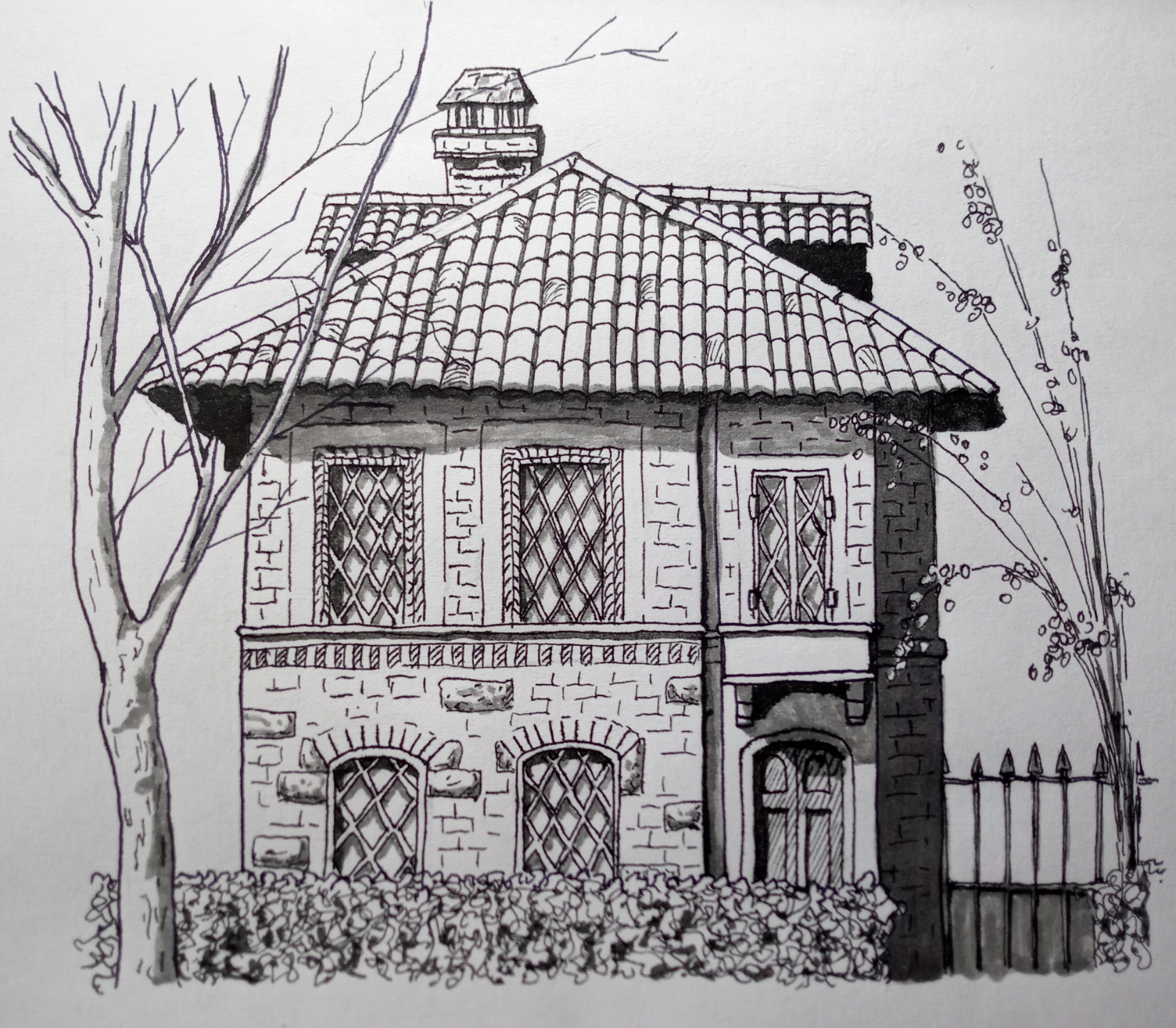 100 000 изображений по запросу Рисунок карандашом дом доступны в рамках роялти-фри лицензии