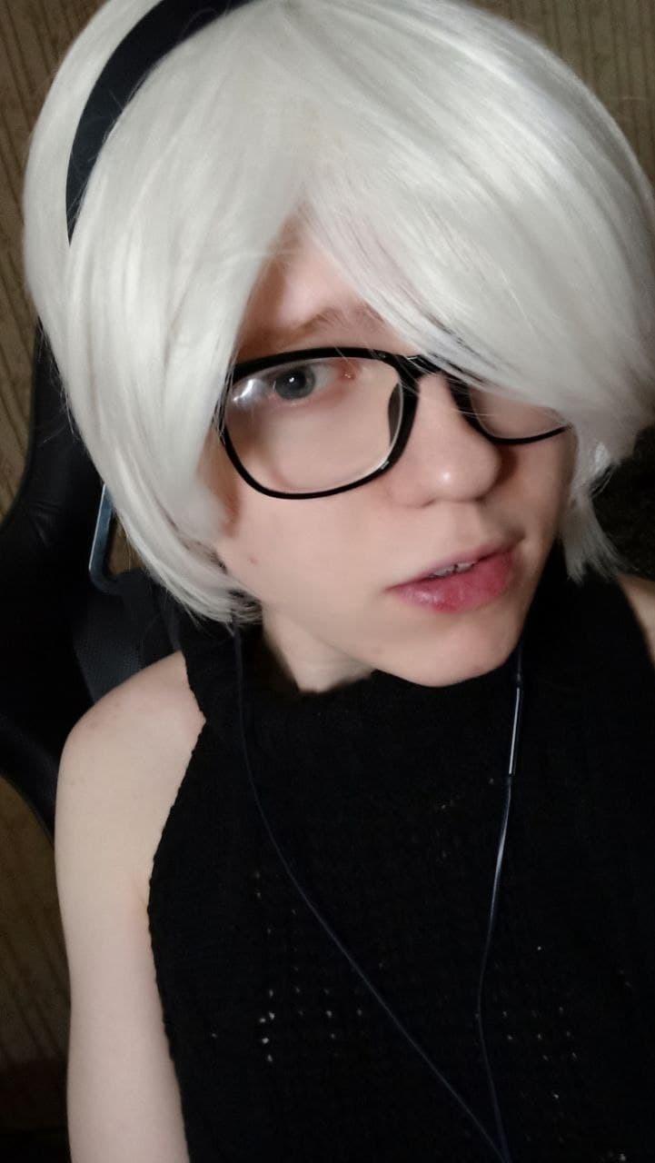 Trying to cosplay - My, Toddyml, Its a trap!, Trap IRL, Trap my, Femboy, Transgender, Longpost, NIER Automata