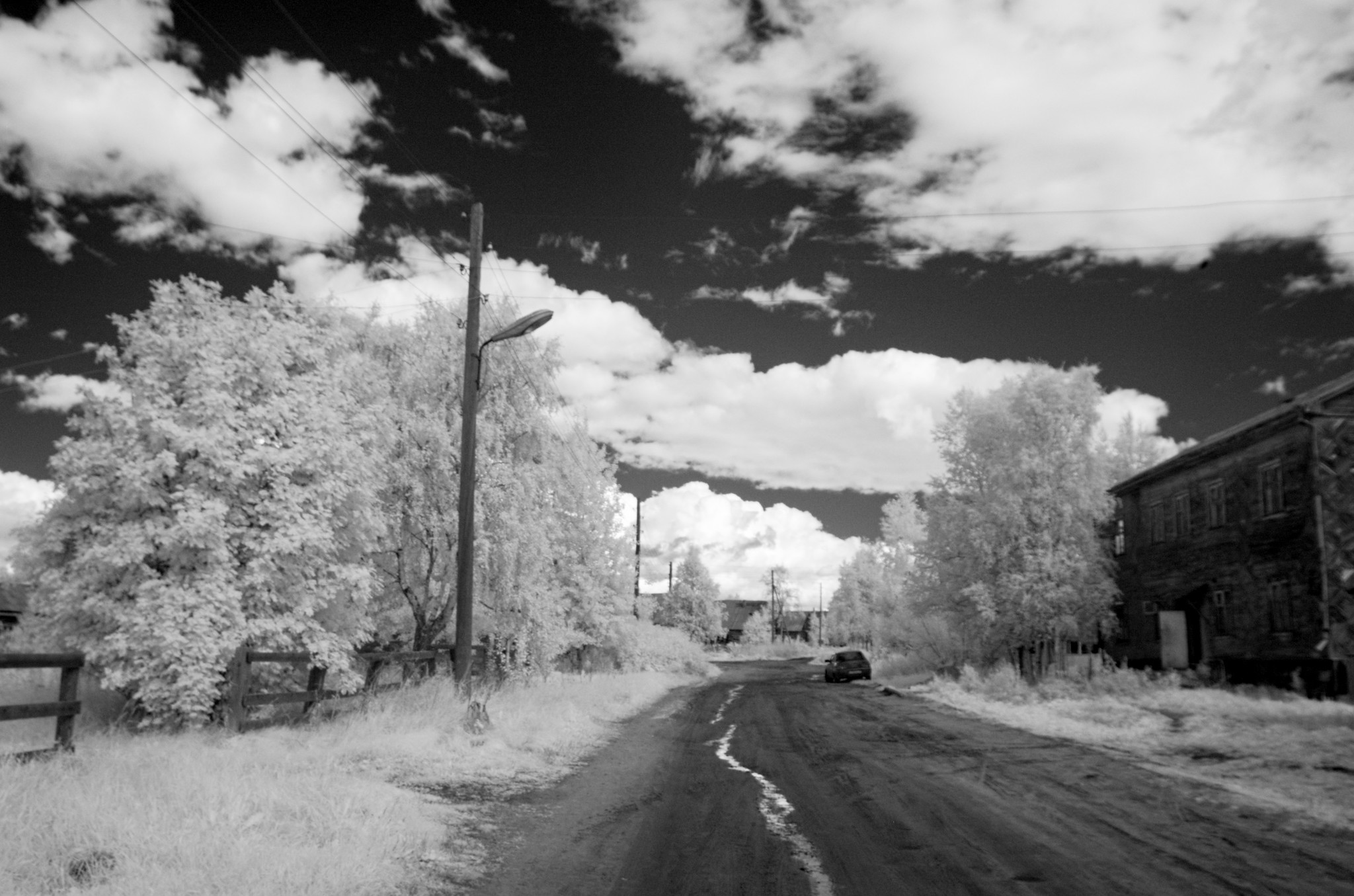 Timeless walks - 2 - My, Mezen, Infrared shooting, The photo, Black and white photo, Longpost