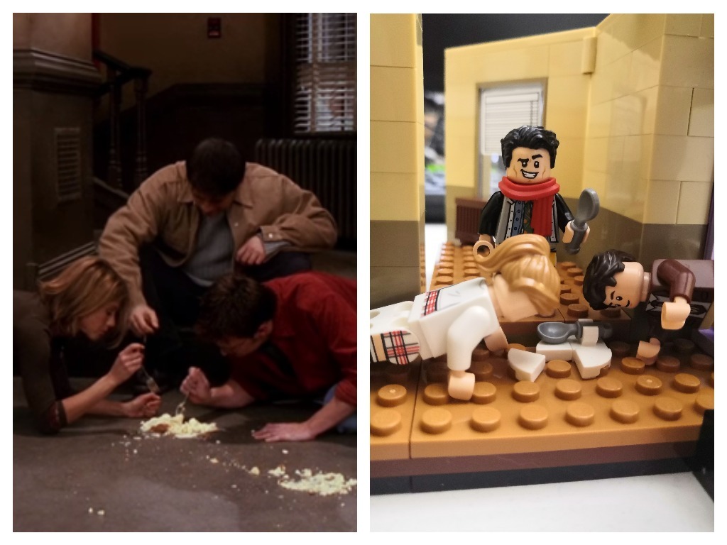 LEGO. Apartments of the heroes of the series Friends - My, Lego, Serials, TV series Friends, Longpost, Constructor