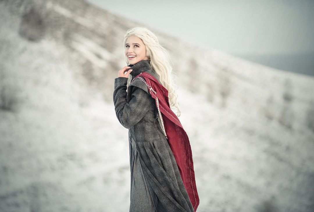 Ekaterina Timonova - Girls, Cosplay, Emilia Clarke, Daenerys Targaryen, Game of Thrones, Longpost