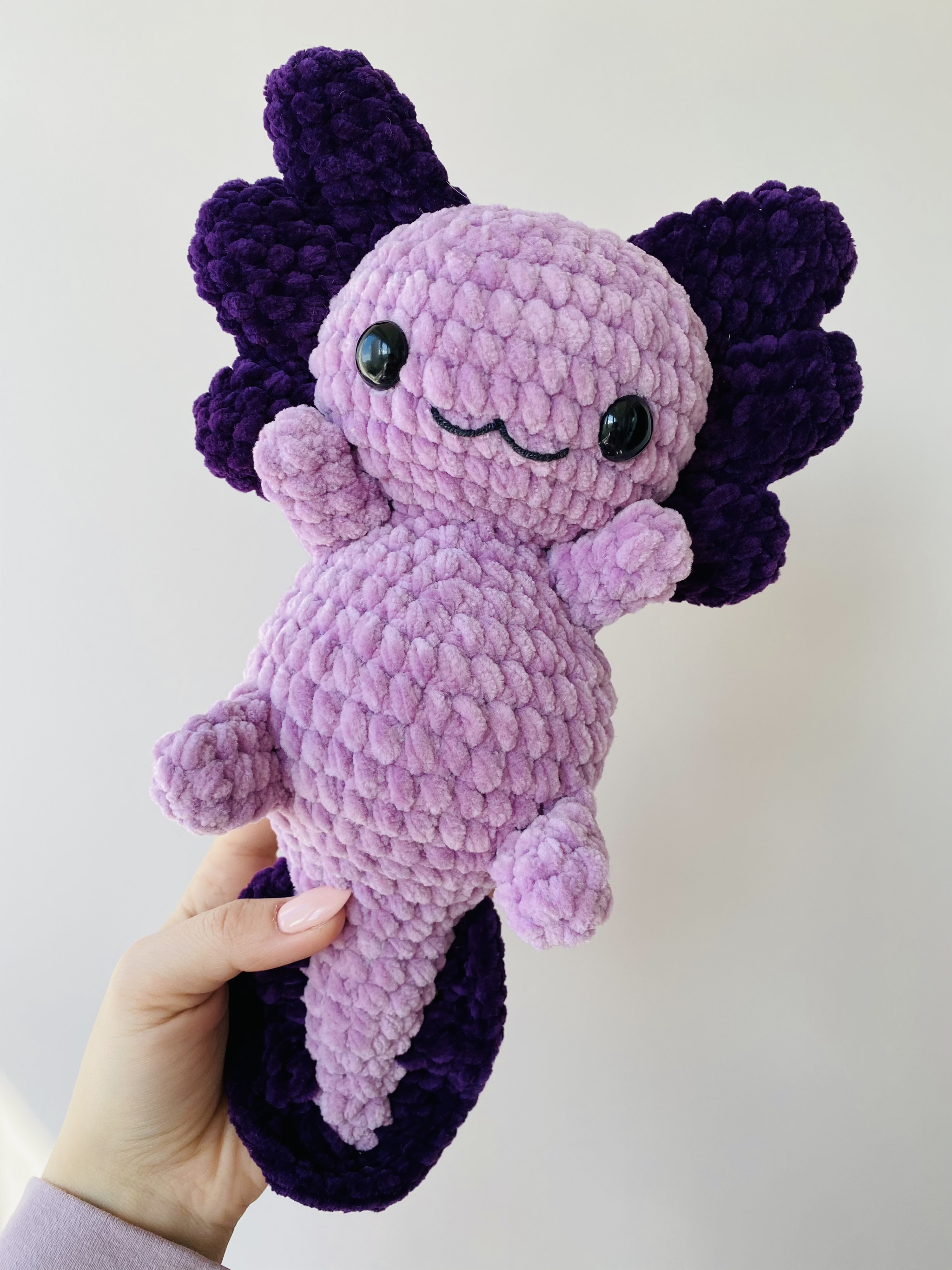 Mimimi axolotl invasion - My, Axolotl, Knitting, Knitted toys, Amigurumi, Longpost, Needlework without process